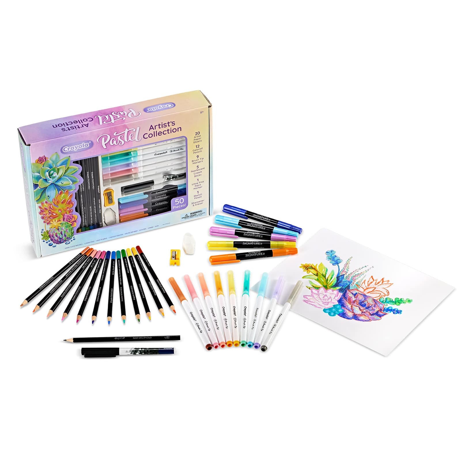 Crayola&#xAE; Pastels Artist&#x27;s Collection Kit