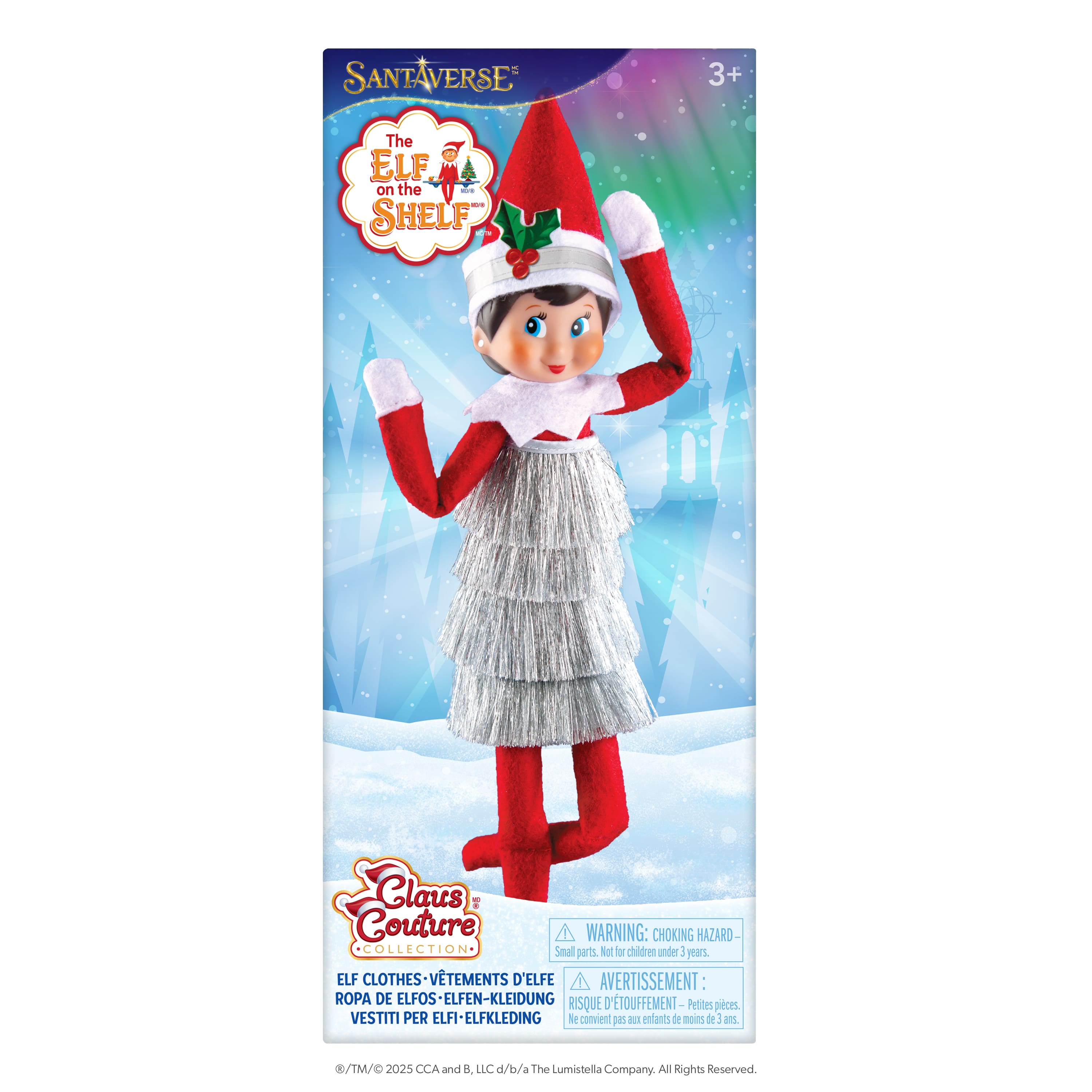 The Elf on the Shelf&#xAE; Claus Couture Collection&#x2122; Tiny Tinsel Dress