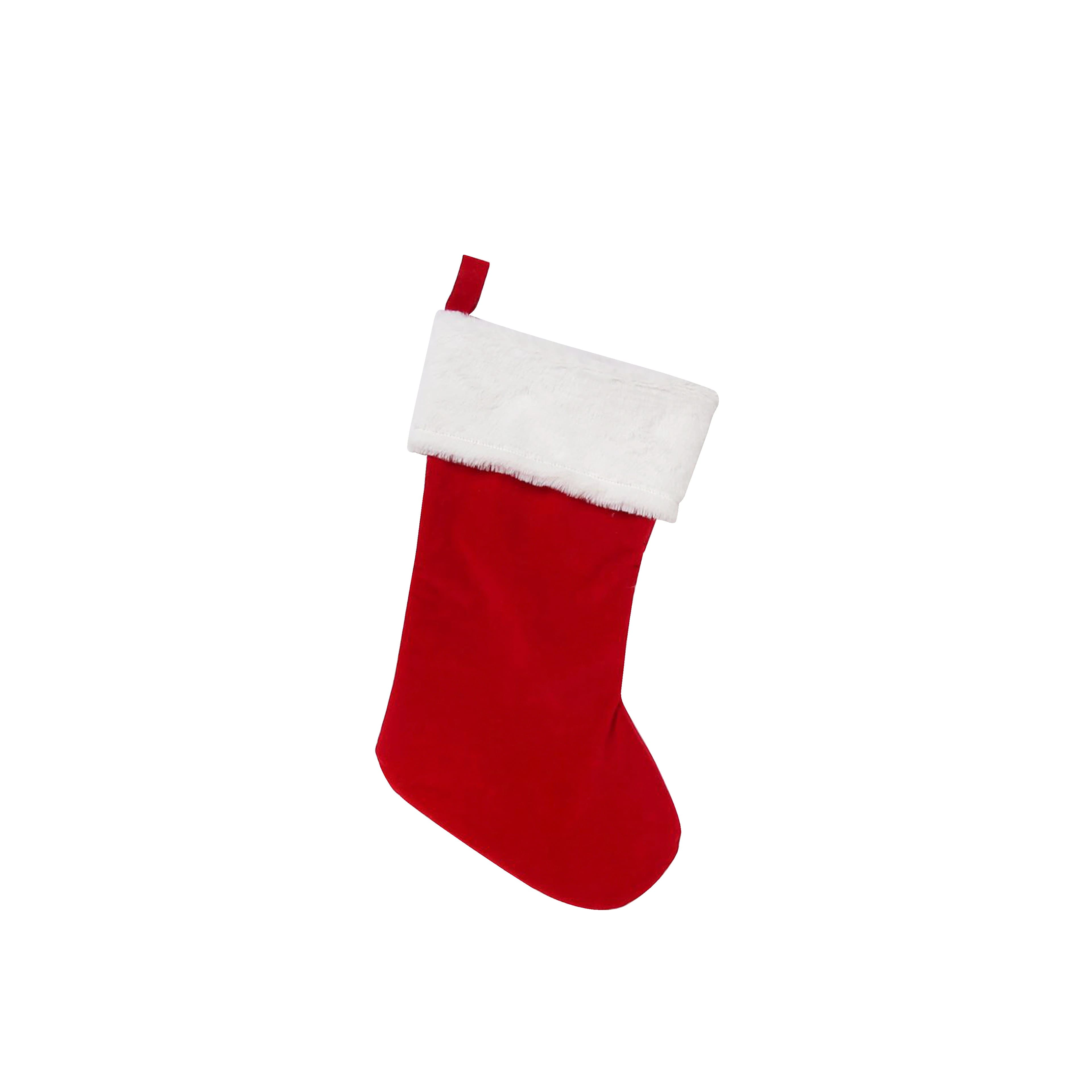 18&#x27;&#x22; Classic Red Stocking with White Cuff by Ashland&#xAE;