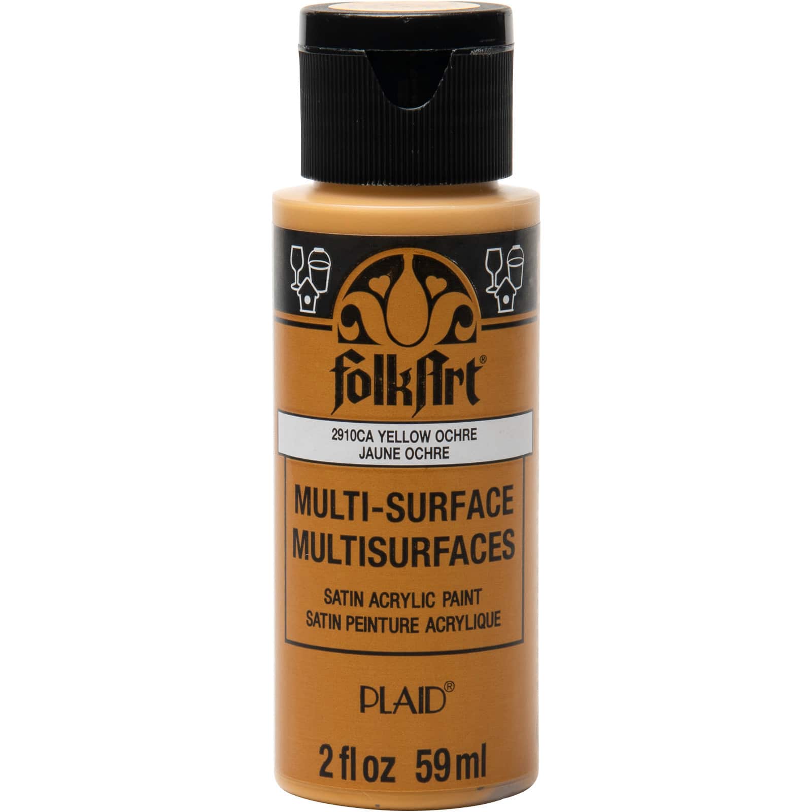 12 Pack: FolkArt® Multi-Surface Satin Acrylic Paint, 2oz.