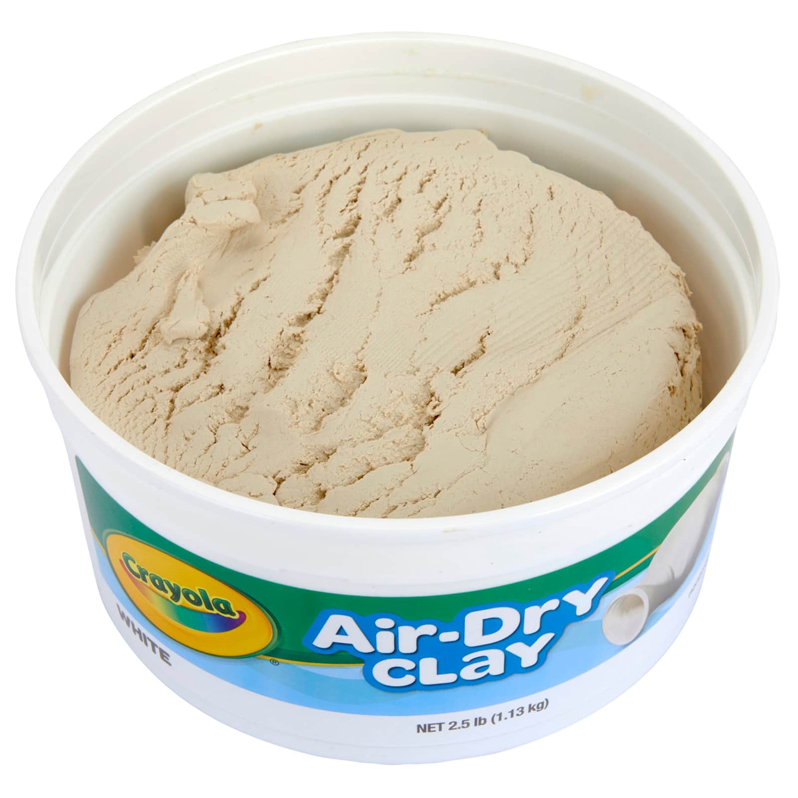 Crayola® Resealable Bucket White Air-Dry Clay, 4ct. | Michaels