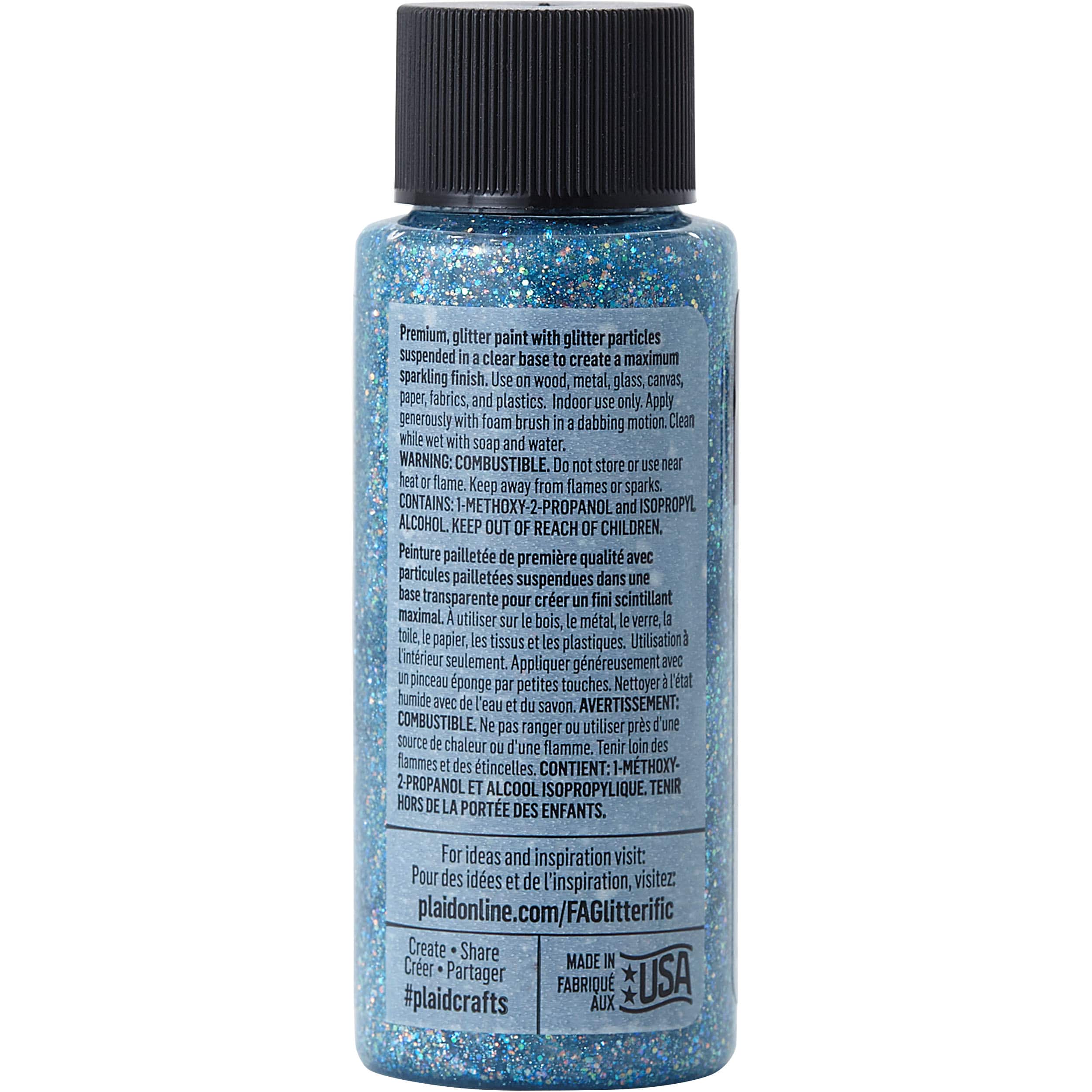 FolkArt® Glitterific Fine™ Glitter Acrylic Paint