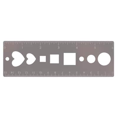 Silver Metal Ruler by Artist's Loft™