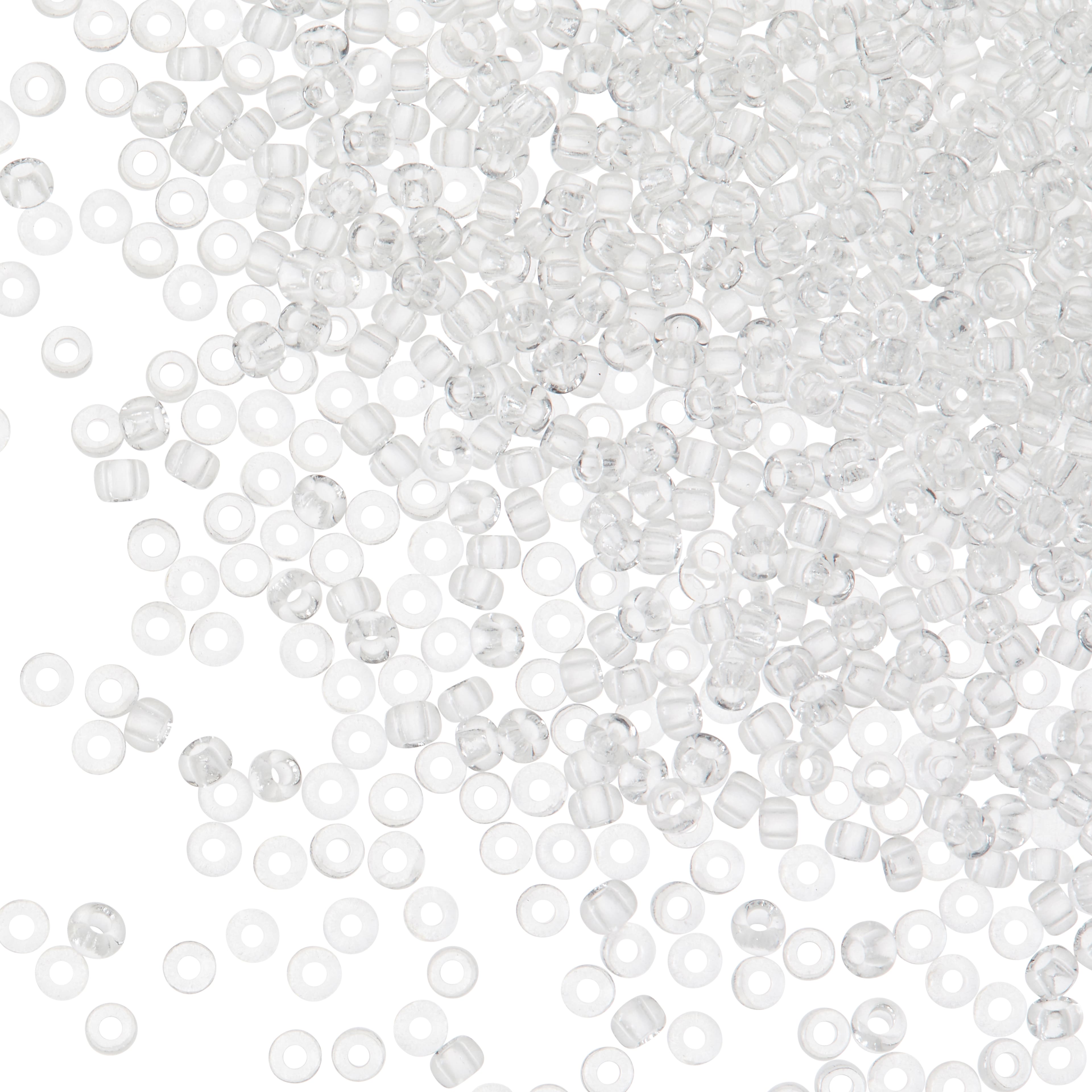 John Bead Opaque Czech Glass Seed Beads, 11/0