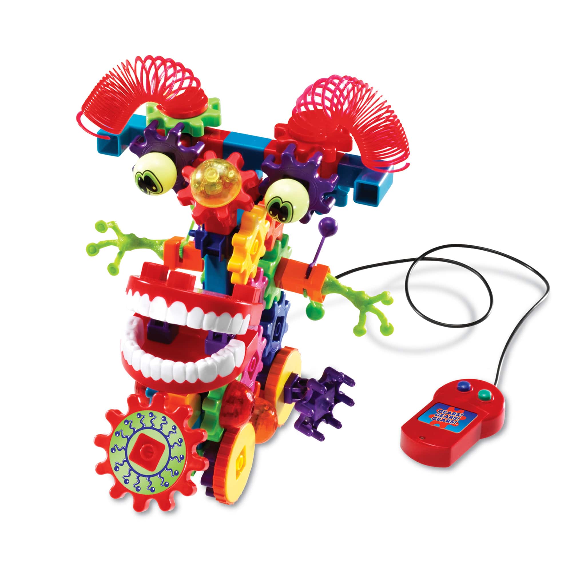Learning Resources Gears! Gears! Gears! Wacky Wigglers Motorized Building Set