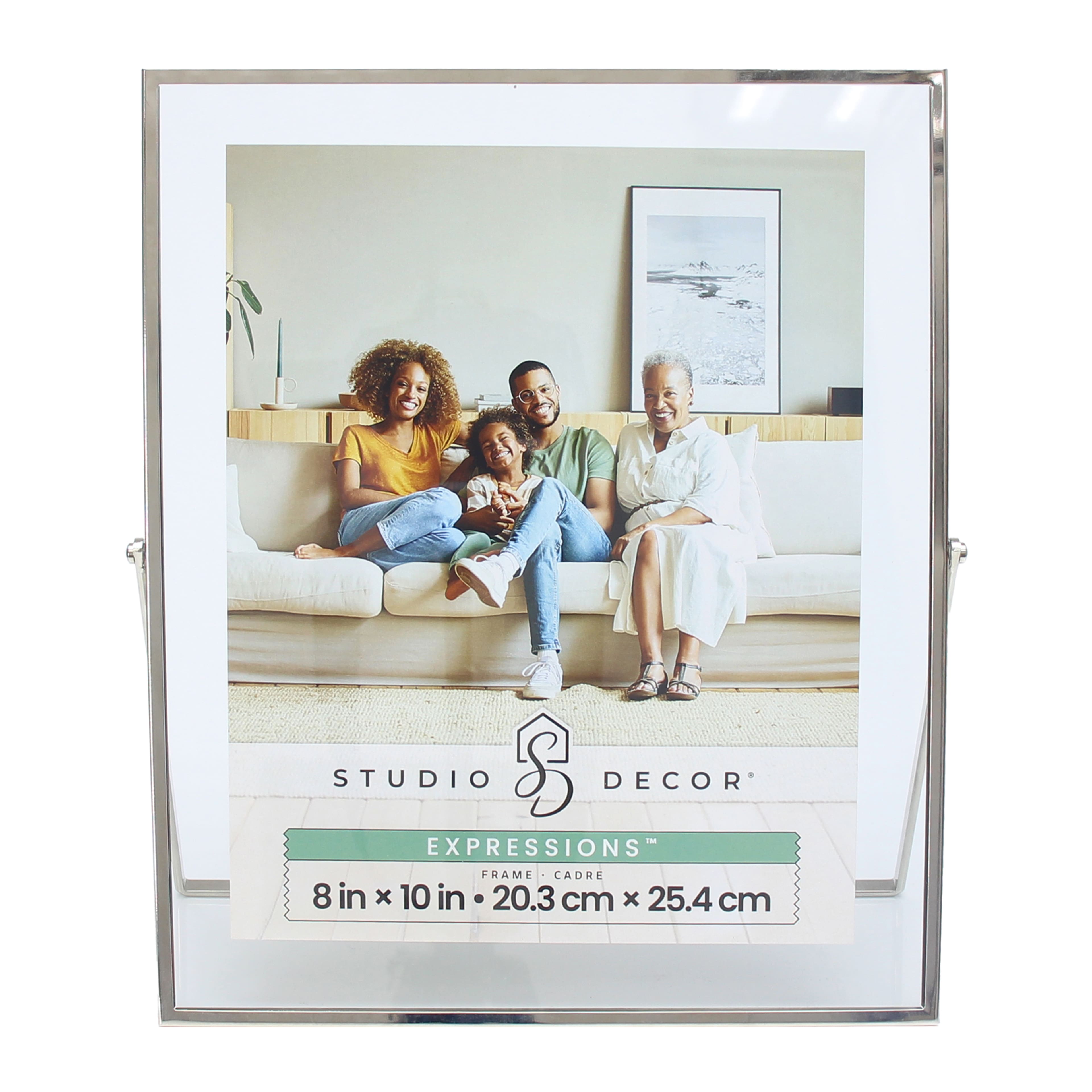 6 Pack: Expressions™ Silver Metal Tabletop Float Frame by Studio Décor®