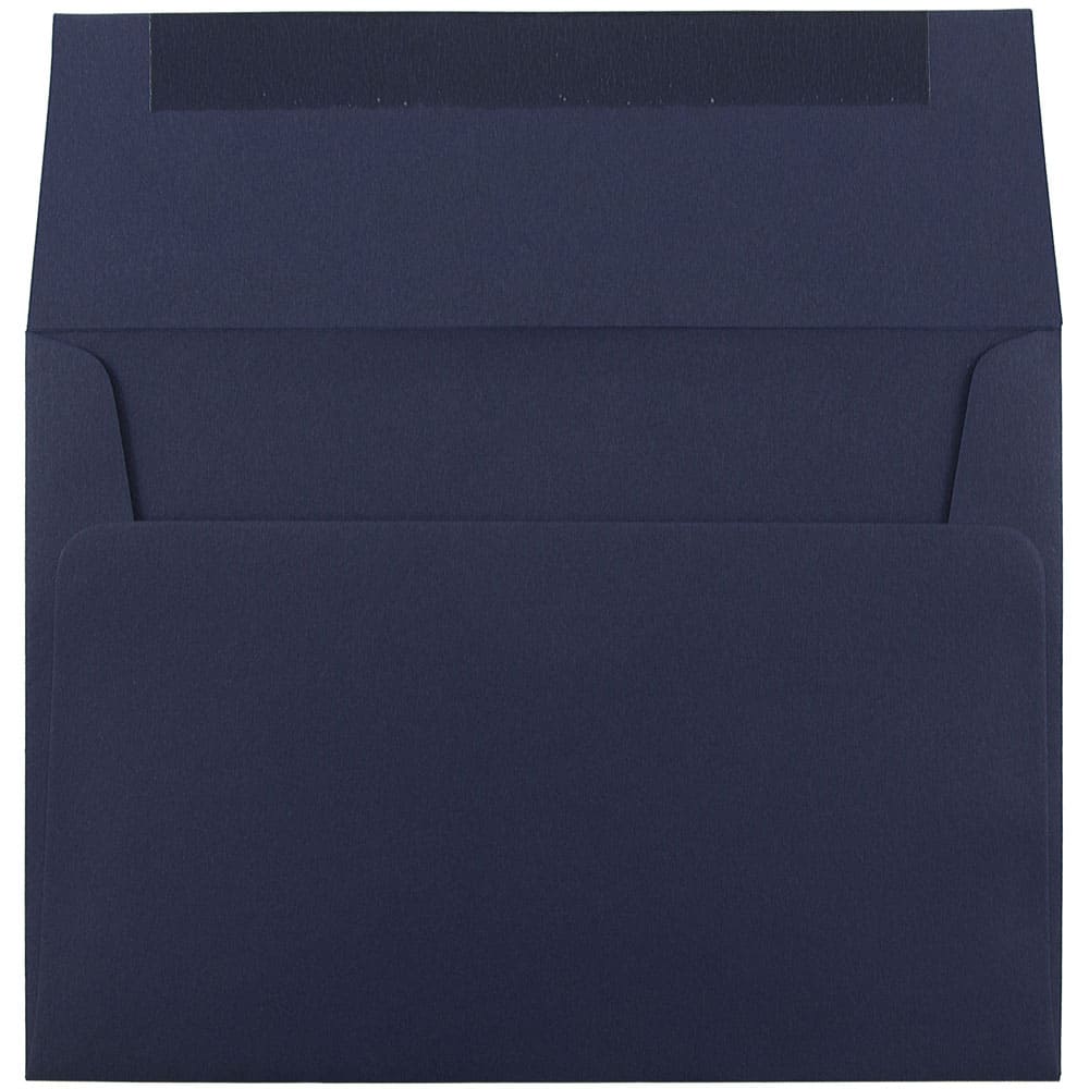 JAM Paper A7 Navy Blue Premium Invitation Envelopes
