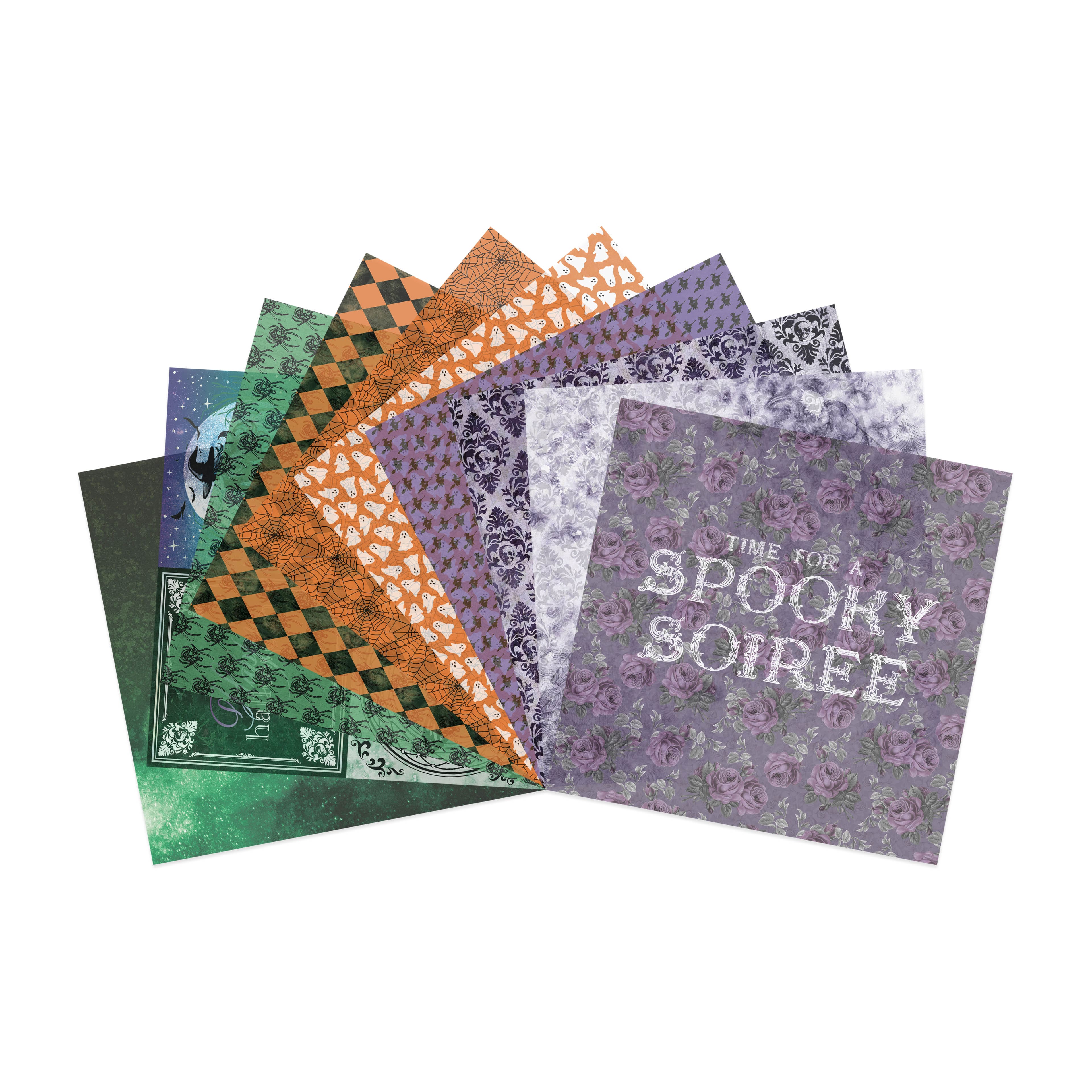 12&#x22; x 12&#x22; Halloween Colored Vellum Paper Pad by Recollections&#x2122;, 20 Sheets