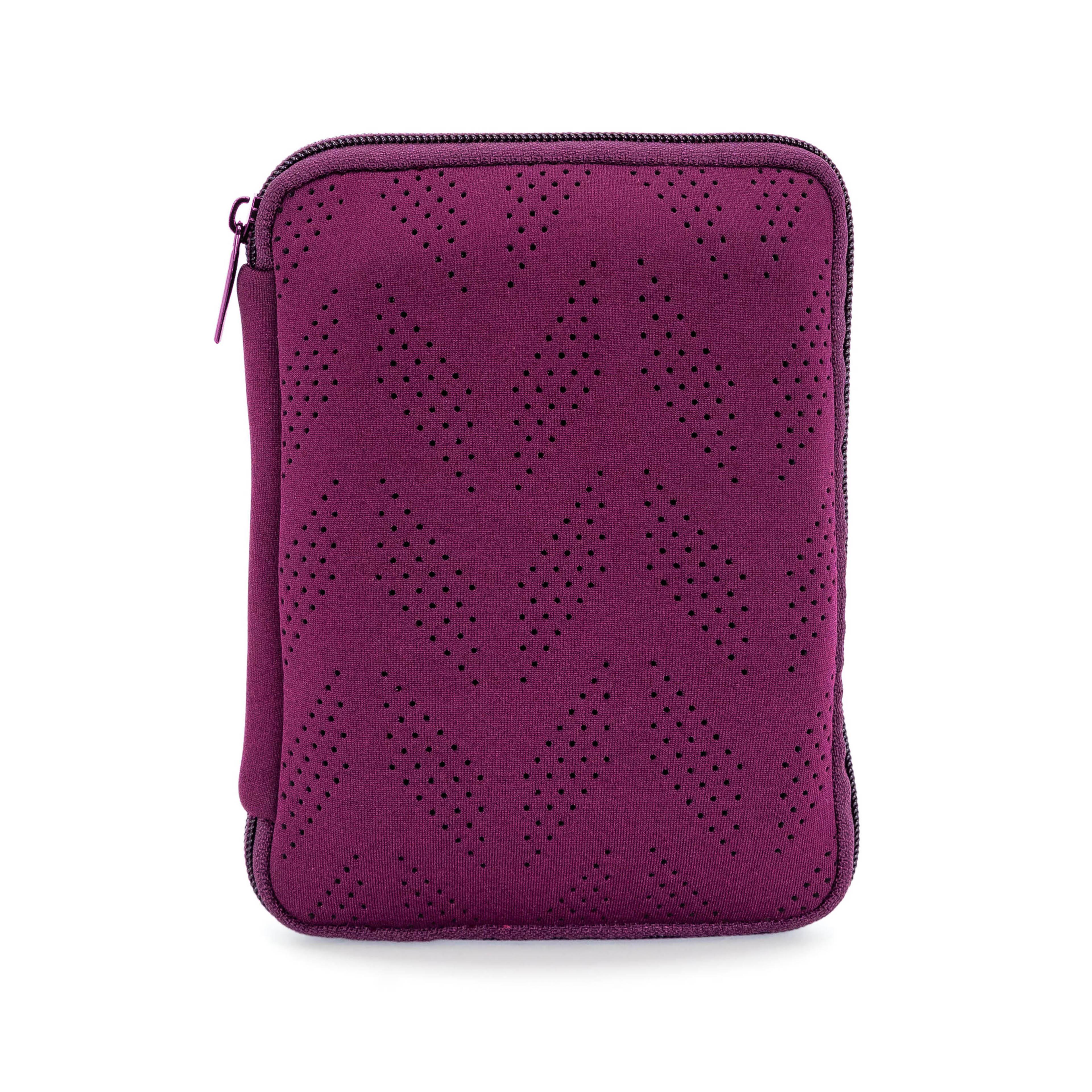 MYTAGALONGS Small Perforated Chevron Tech Organizer