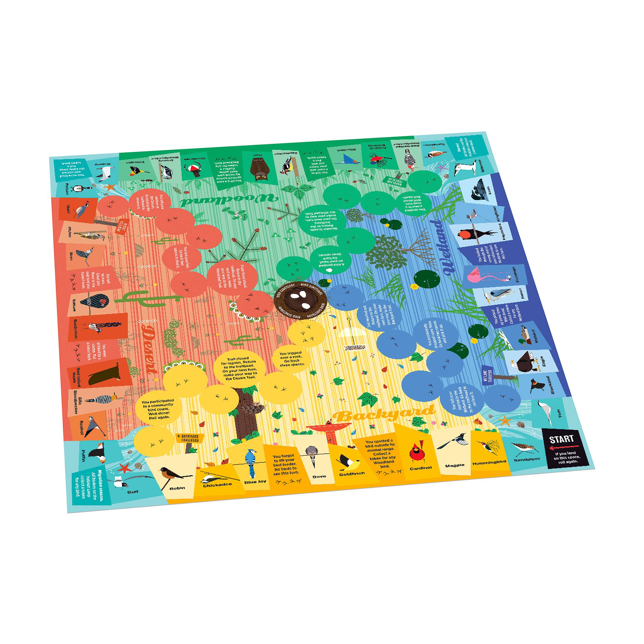 Charley Harper's Spot the Birds Board Game