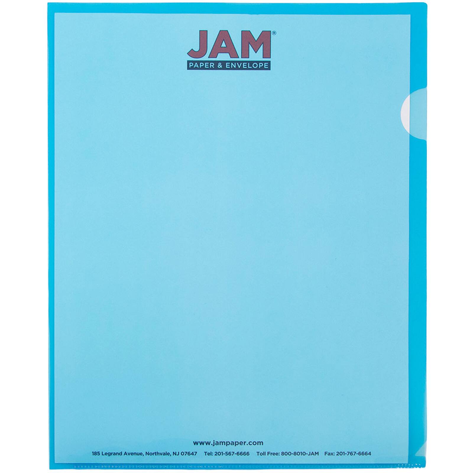 JAM Paper 9&#x22; x 11.5&#x22; Plastic Sleeves, 12ct.
