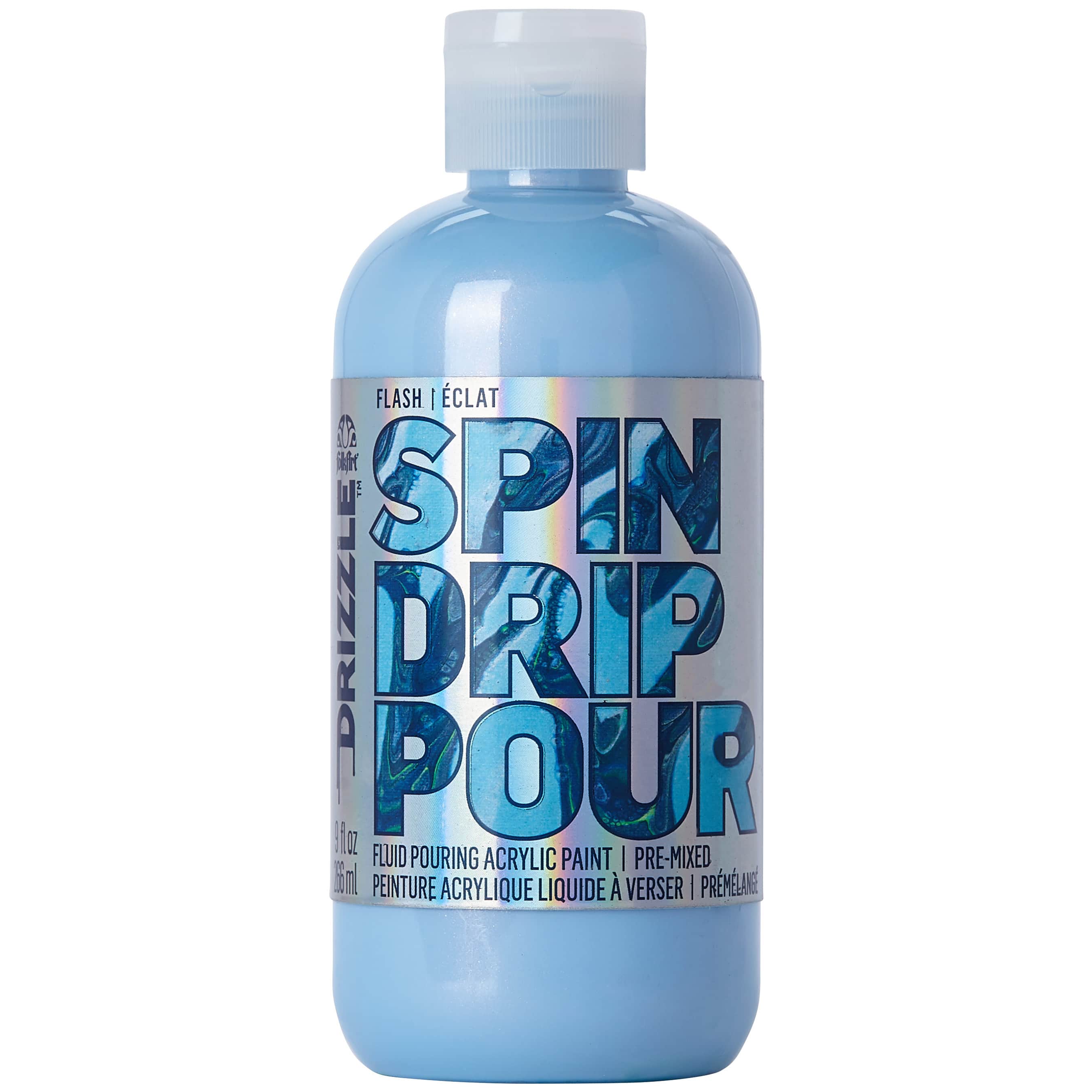 6 Pack: FolkArt® Drizzle™ Flash Pour Fluid Pouring Acrylic Paint