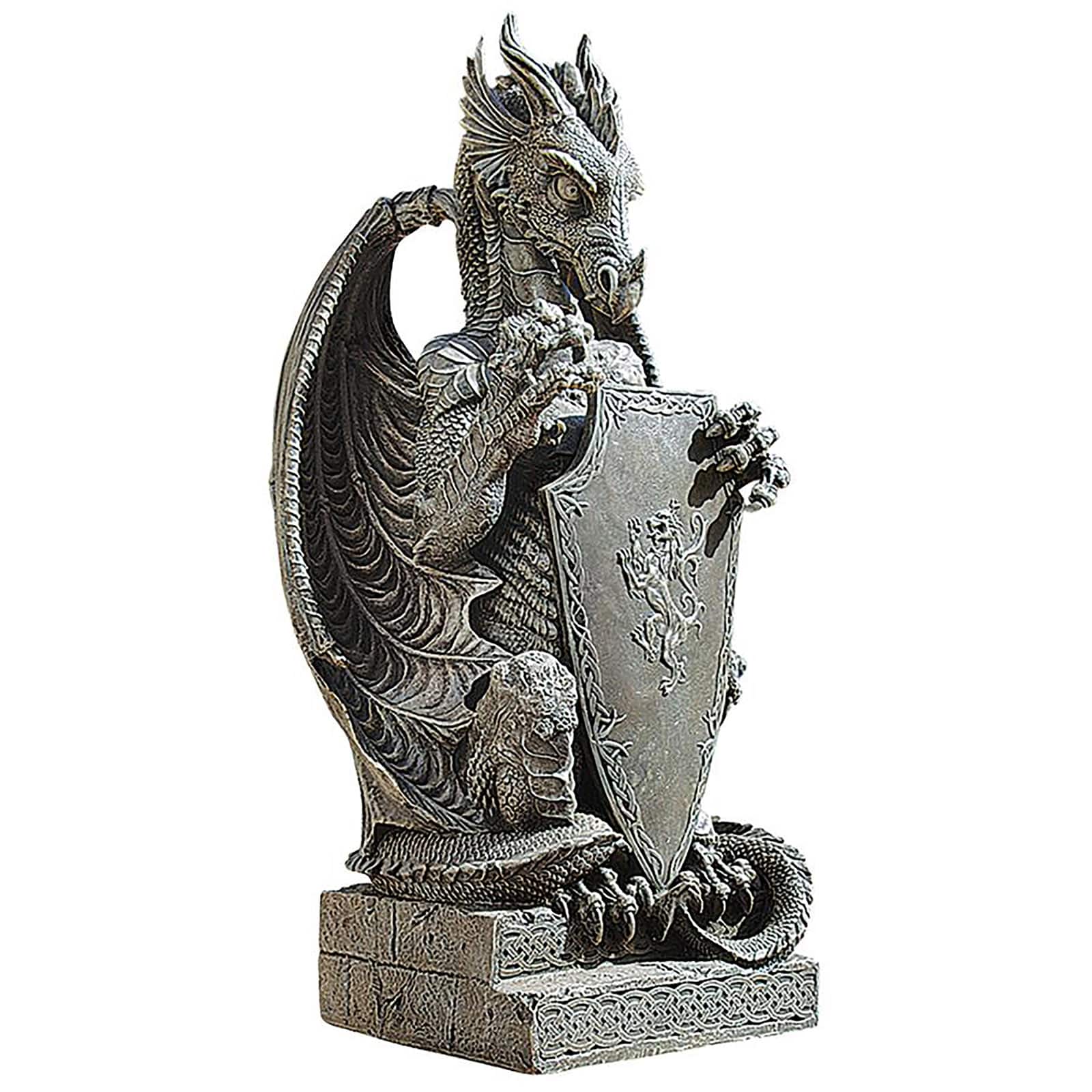 Design Toscano The Grande Dragon Sentinel Sculpture