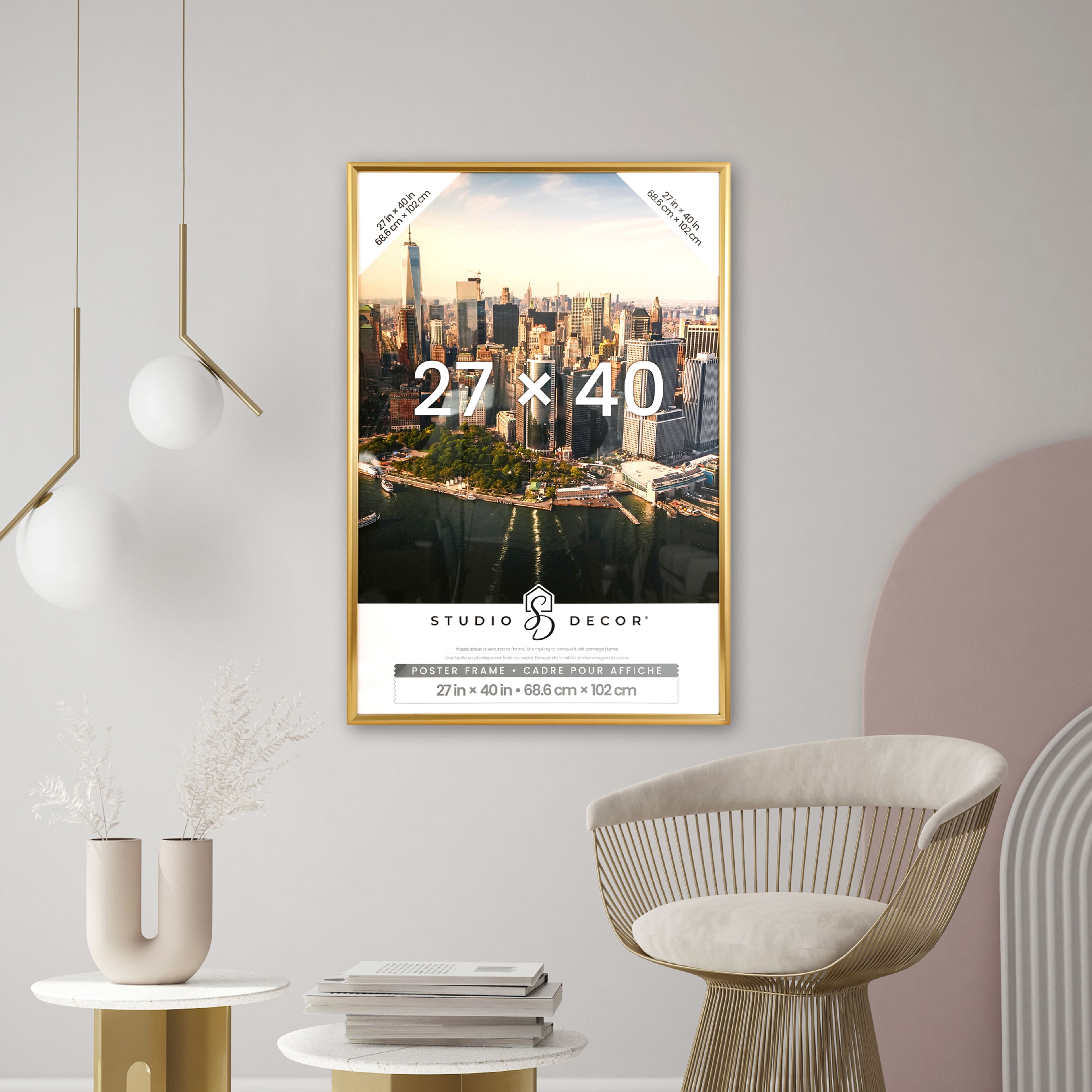 Gold Poster Frame by Studio D&#xE9;cor&#xAE;