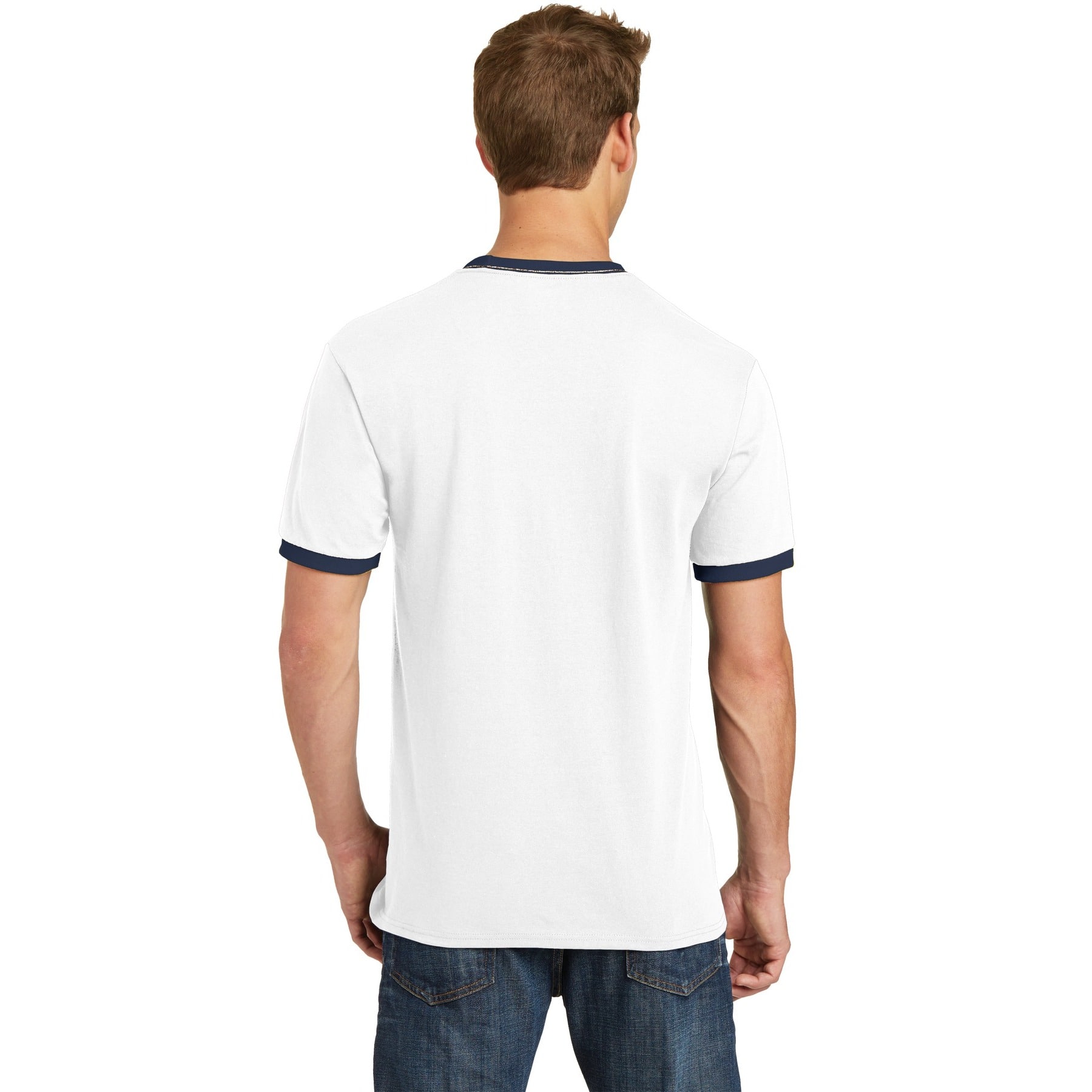 Port & Company® Core Cotton Ringer Tee | Michaels