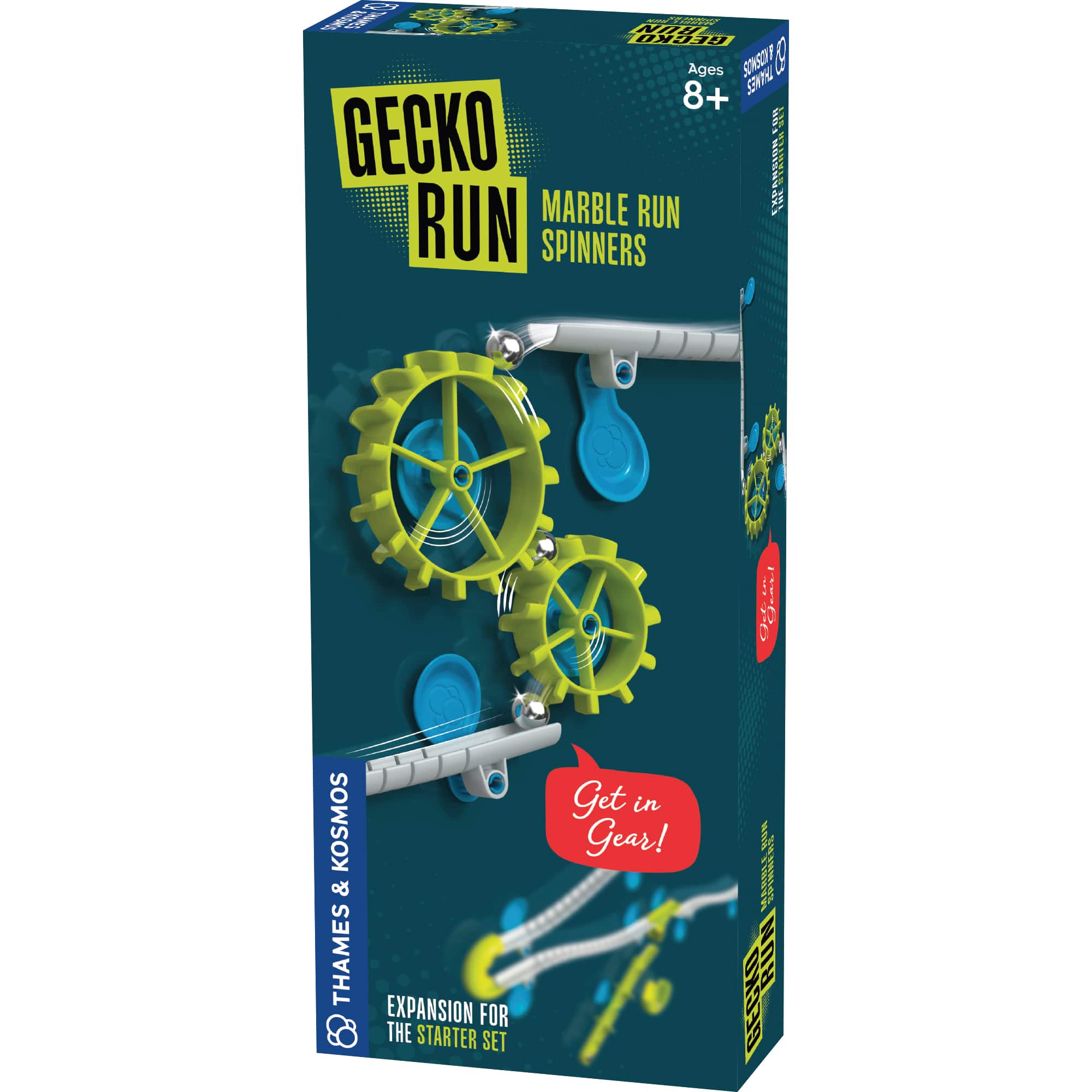 Thames &#x26; Kosmos Gecko Run: Marble Run Spinners Expansion Pack