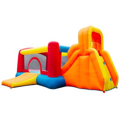 Banzai Inflatable Double Slide Bouncer Outdoor Toy | 166" x 120" x 77" | Michaels