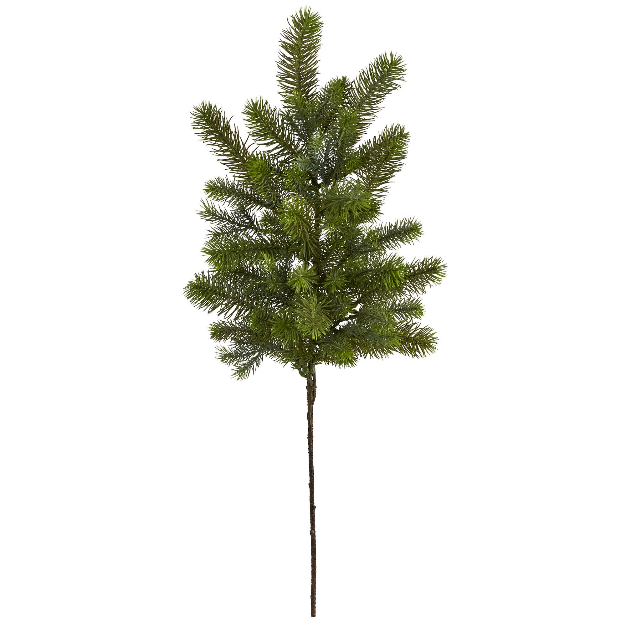 36" Pine Artificial Hanging Flower Set, 4ct.