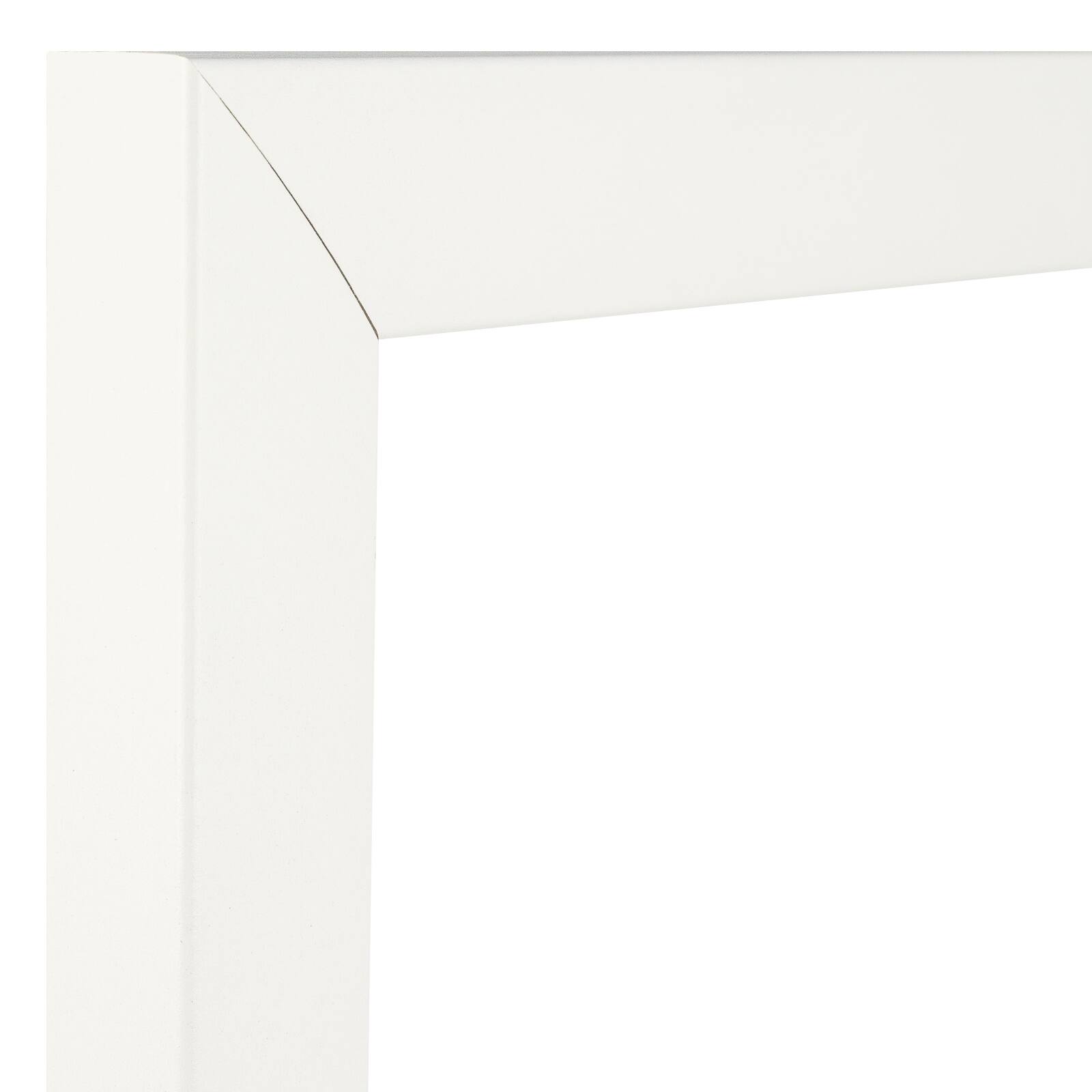 4 Pack Craig Frames Contemporary White Satin Picture Frame