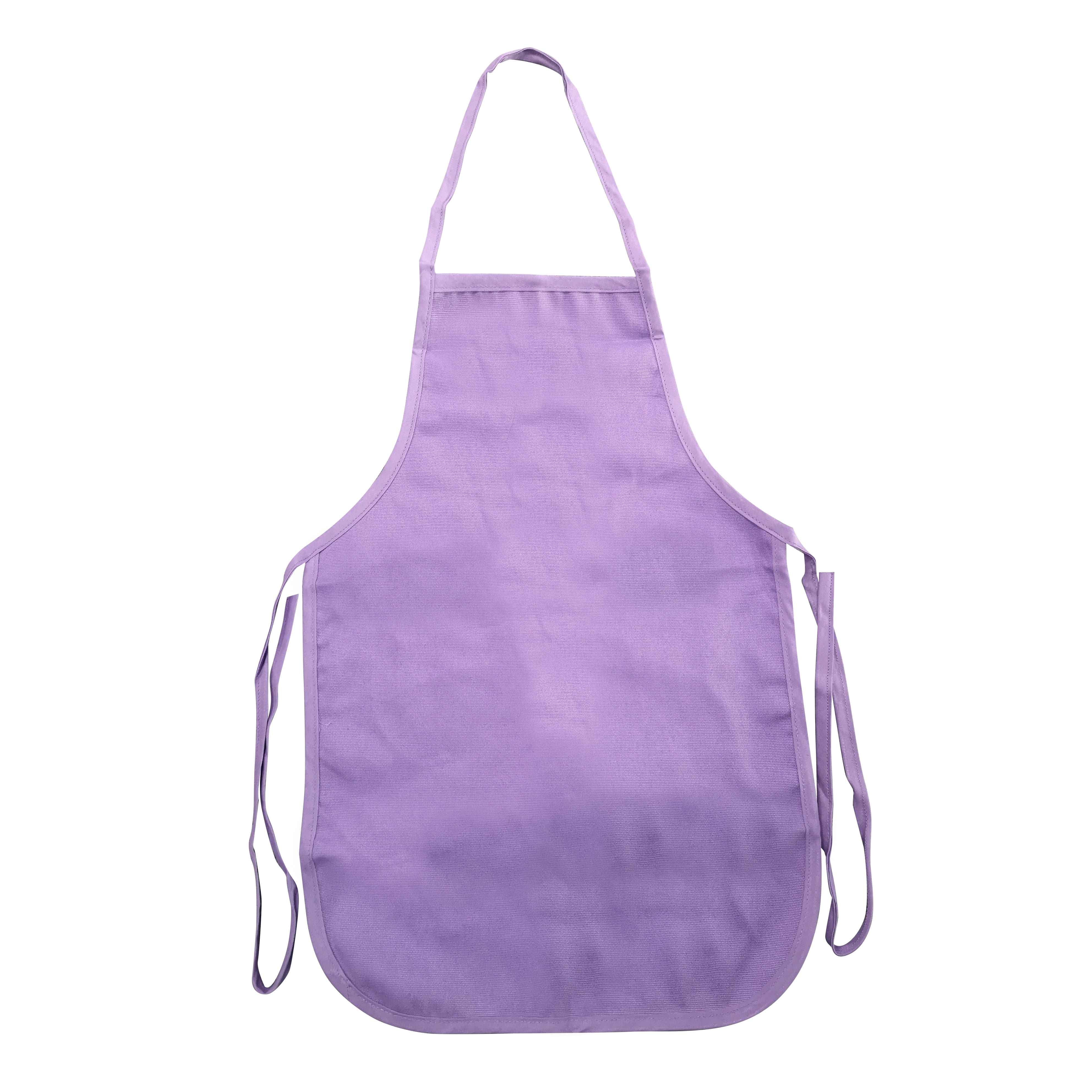6 Pack: Pink, Purple & White Child Aprons by Make Market®