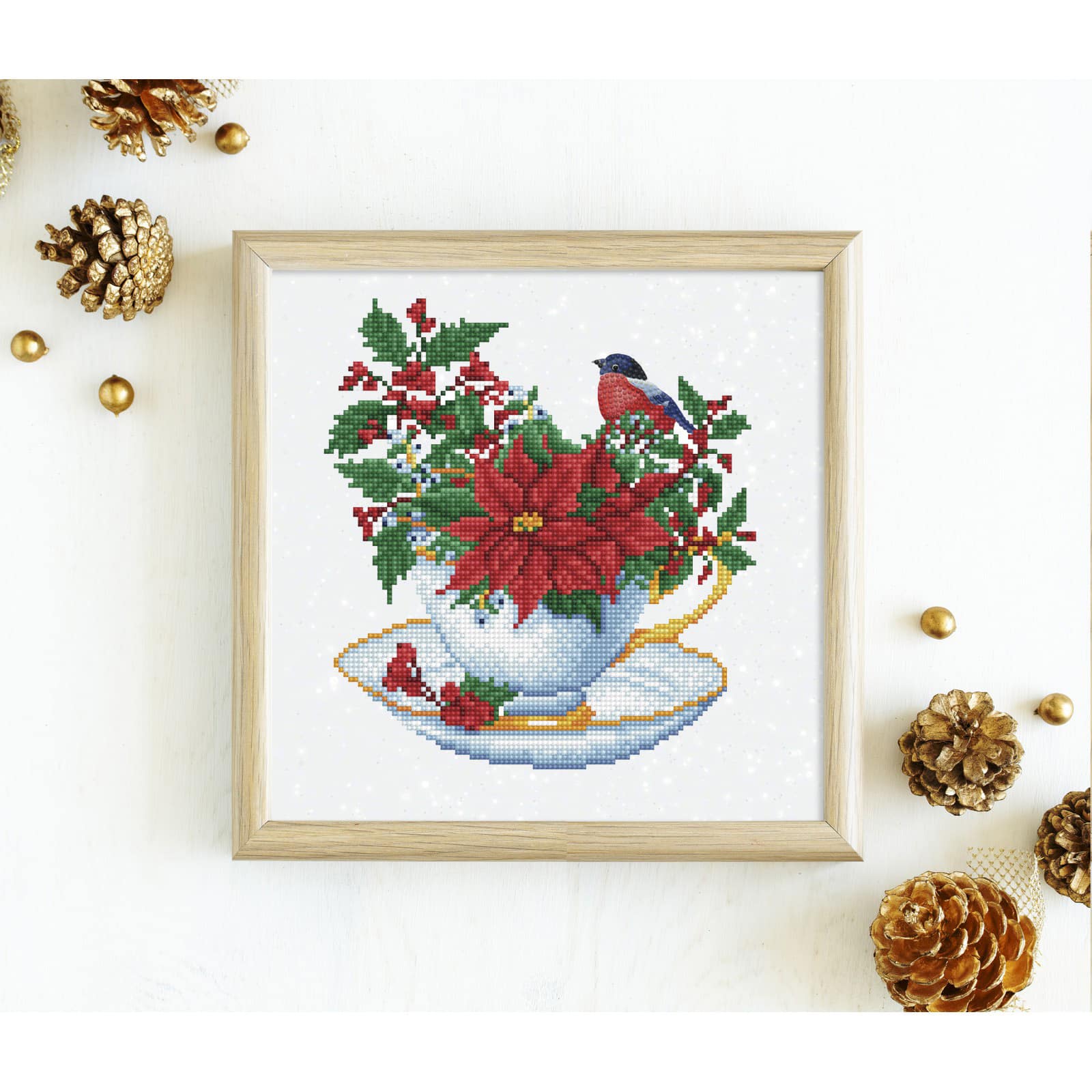 Diamond Dotz&#xAE; Festive Bouquet Diamond Painting Artwork Kit