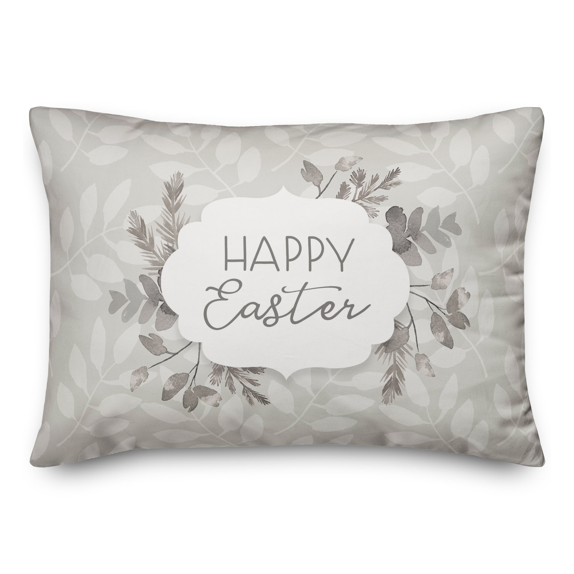 Happy Easter Pillow 14" x 20" Throw Pillow