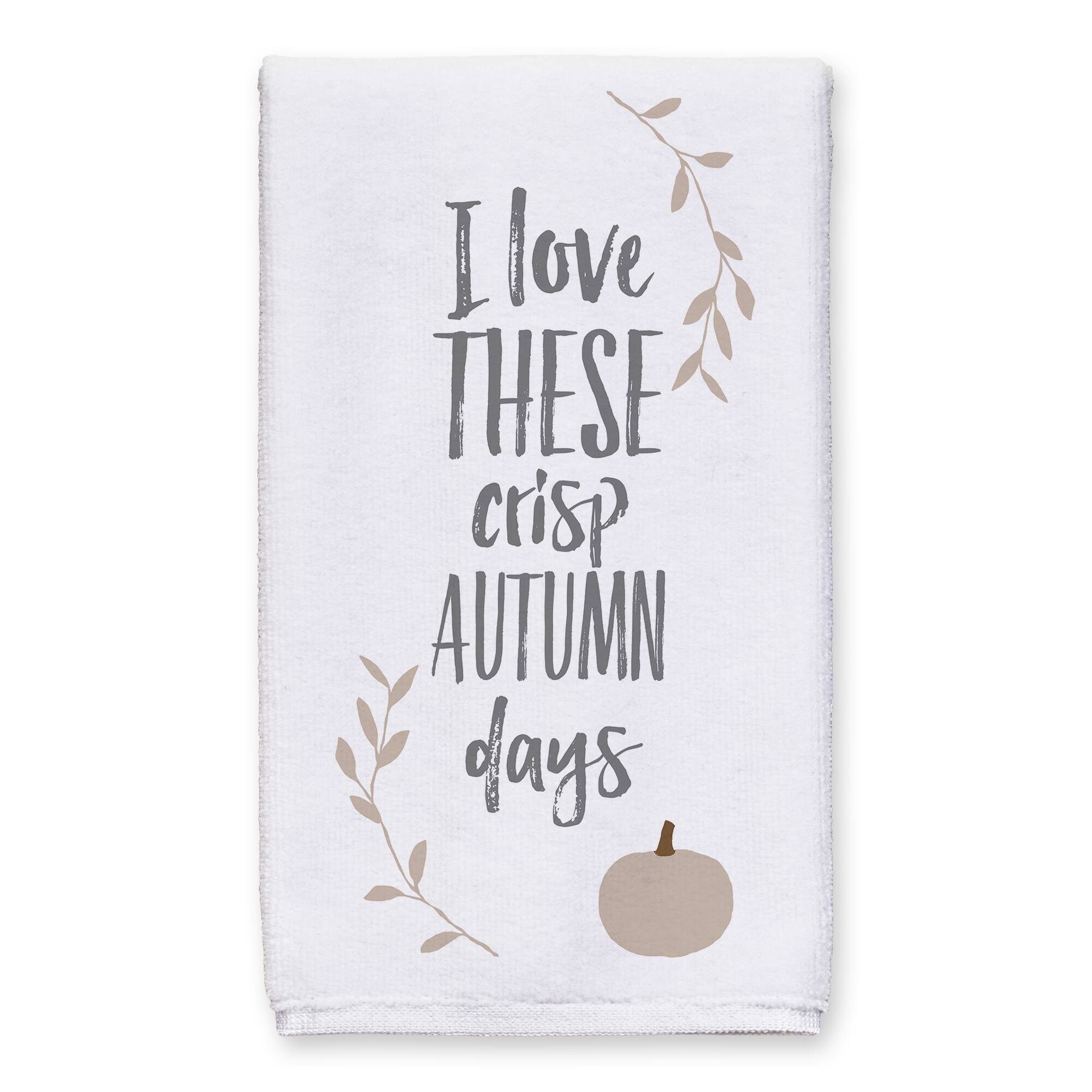 Love Crisp Autumn Days Tea Towel Set