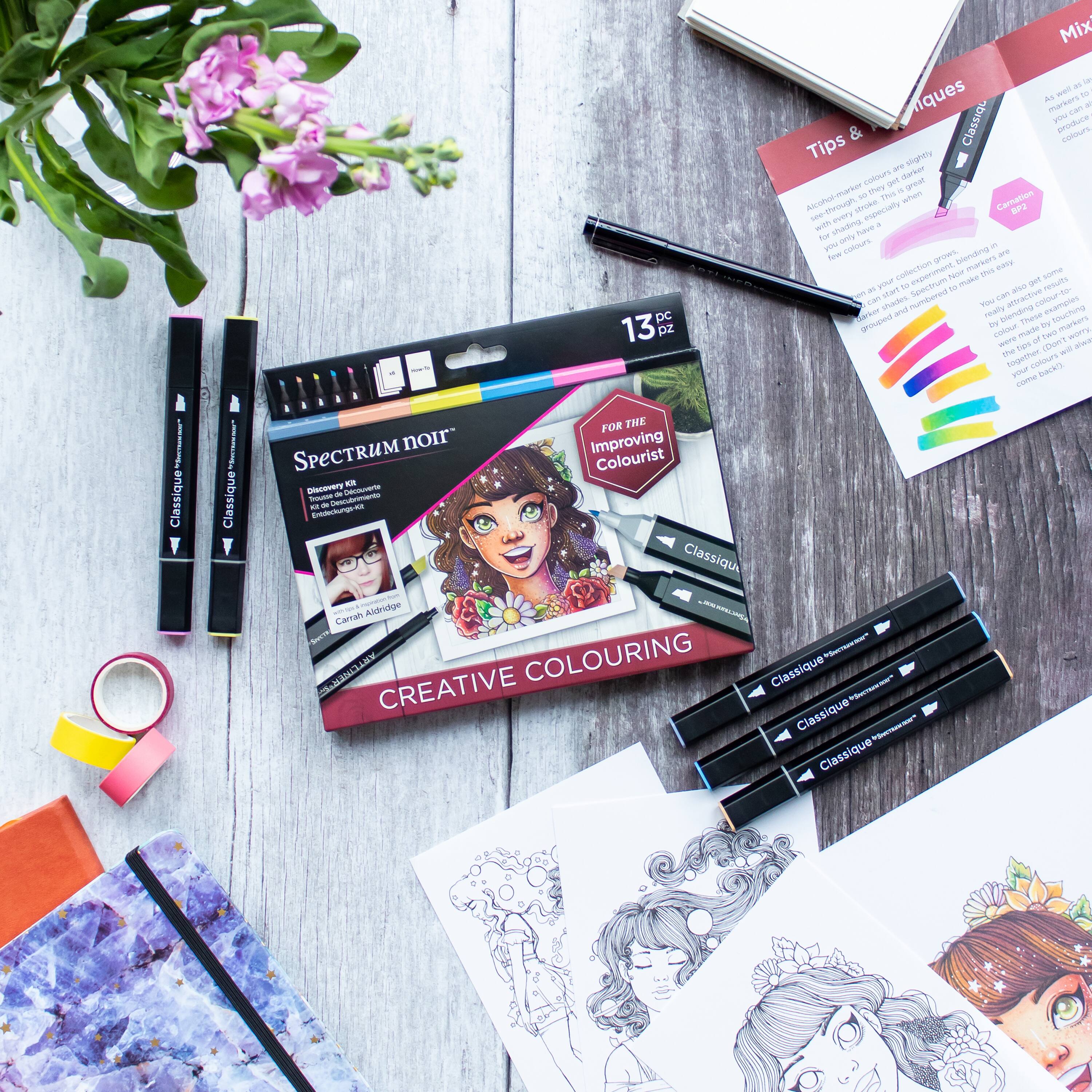 Spectrum Noir Pro Colour Adventures in Colouring Kit | Michaels