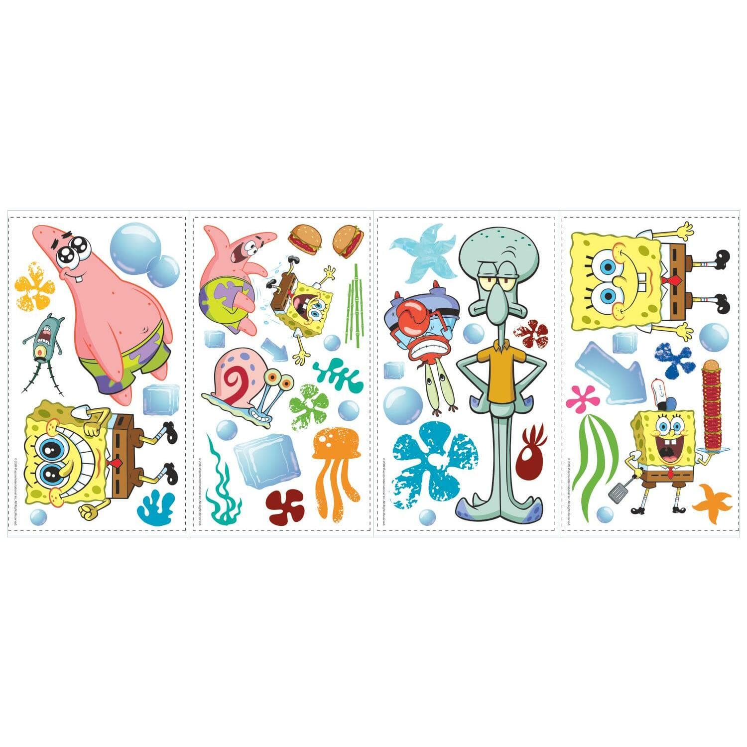 RoomMates Spongebob Squarepants Peel & Stick Wall Decals