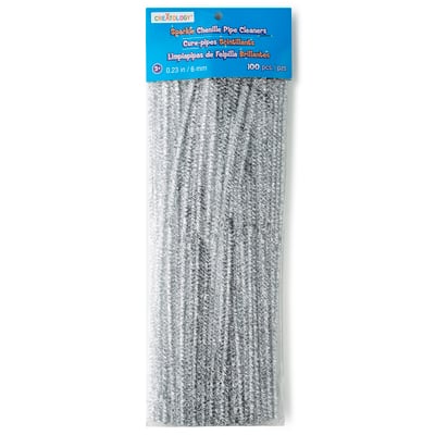 Glitter Chenille Pipe Cleaners, 100ct. by Creatology™ | Michaels