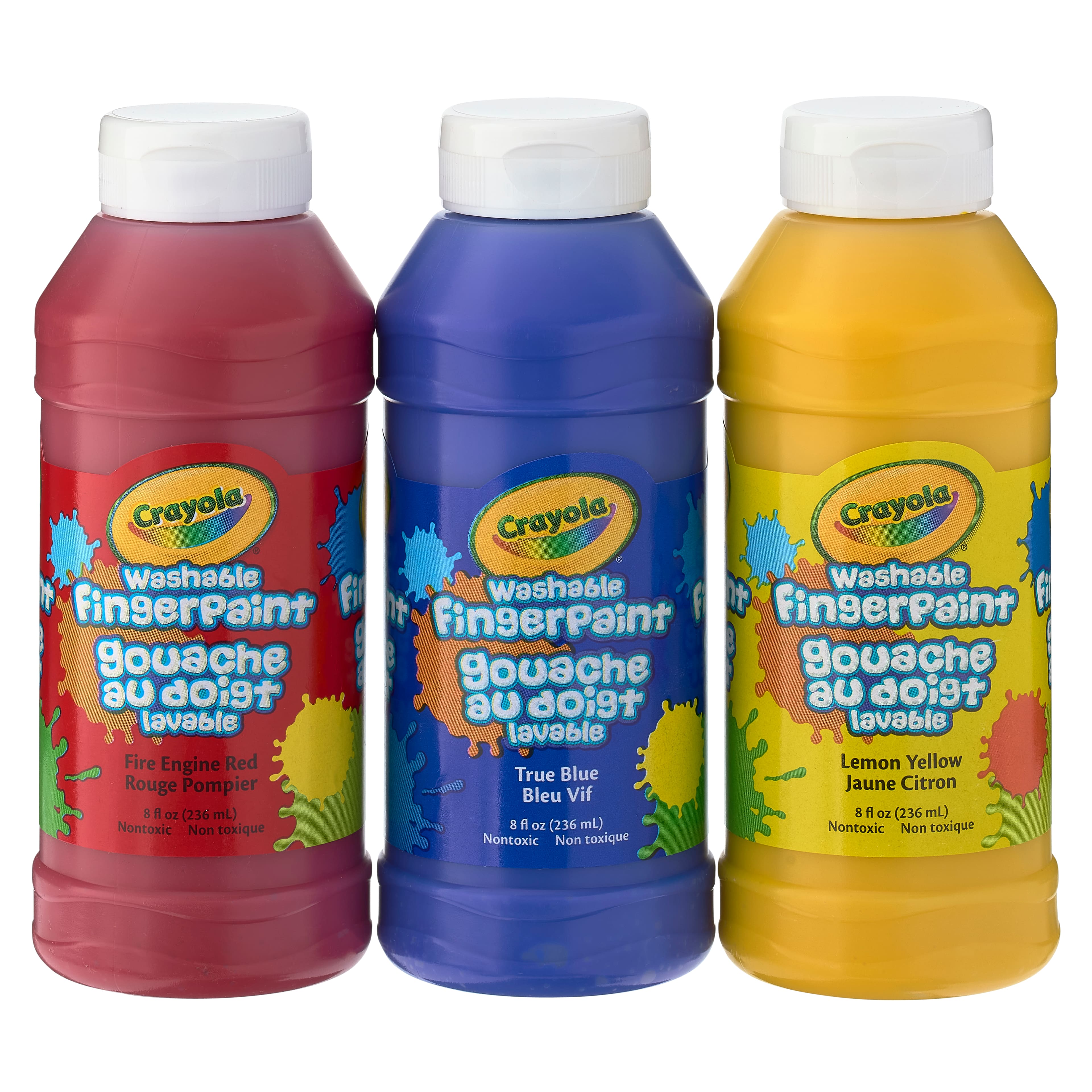 Crayola® Bold Washable Fingerpaint, 3ct.