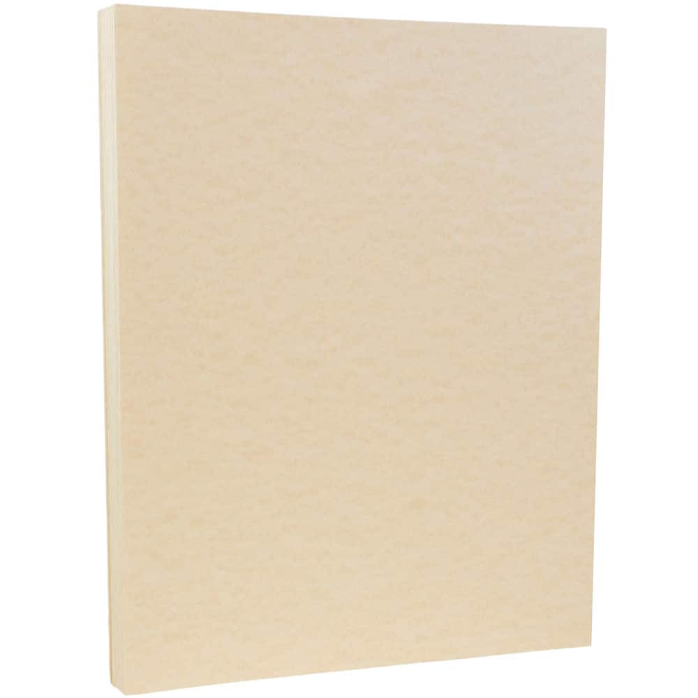 LOMSIOY 50 Sheets Parchment Cardstock 8.5 x 11 Textured Paper