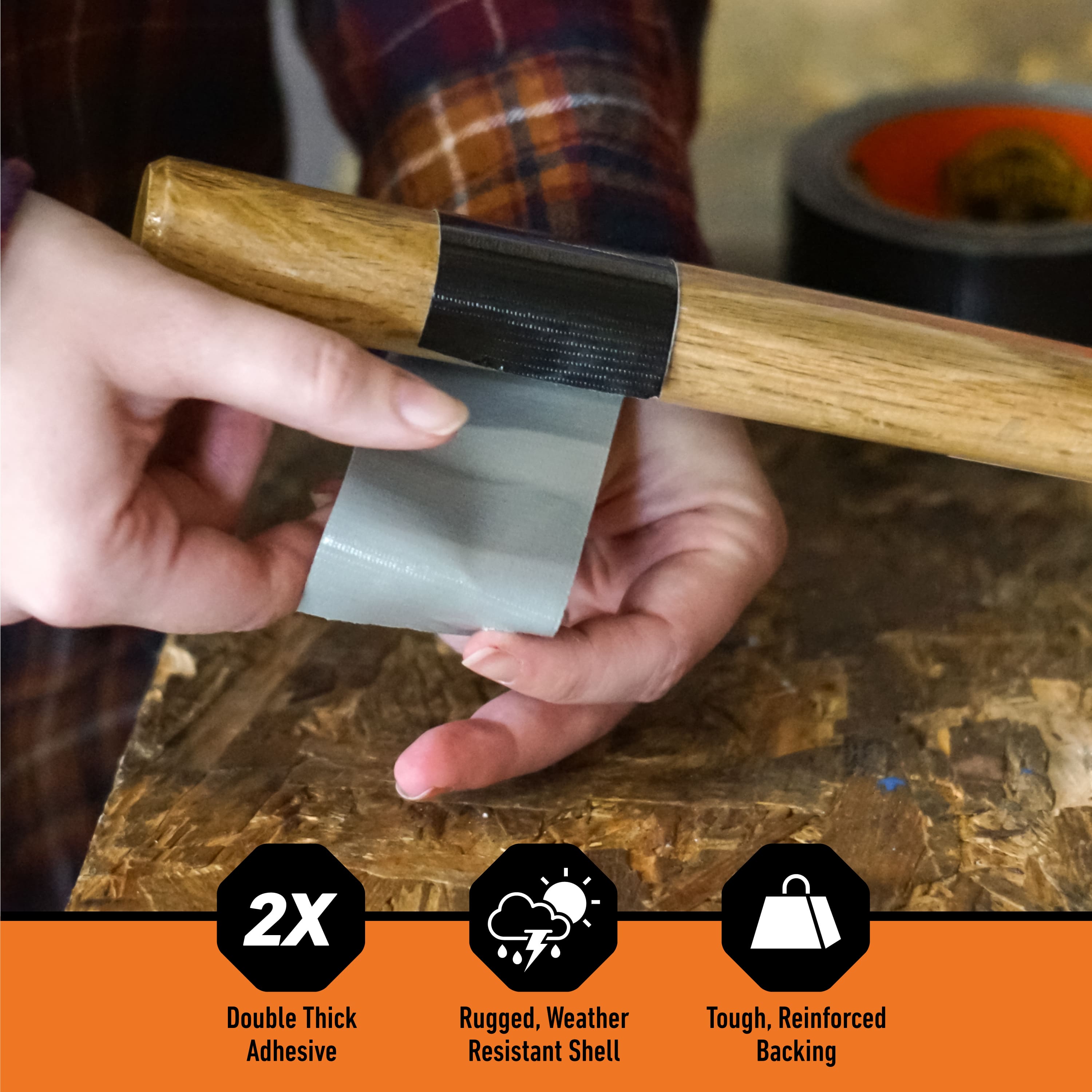 Rouleau de ruban adhésif Gorilla de 9,1 m