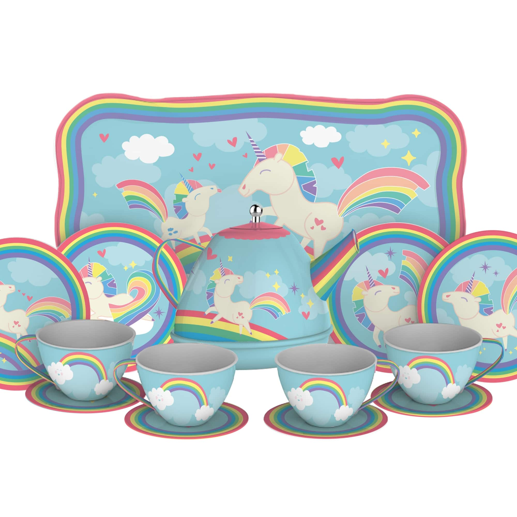 schylling unicorn tea set