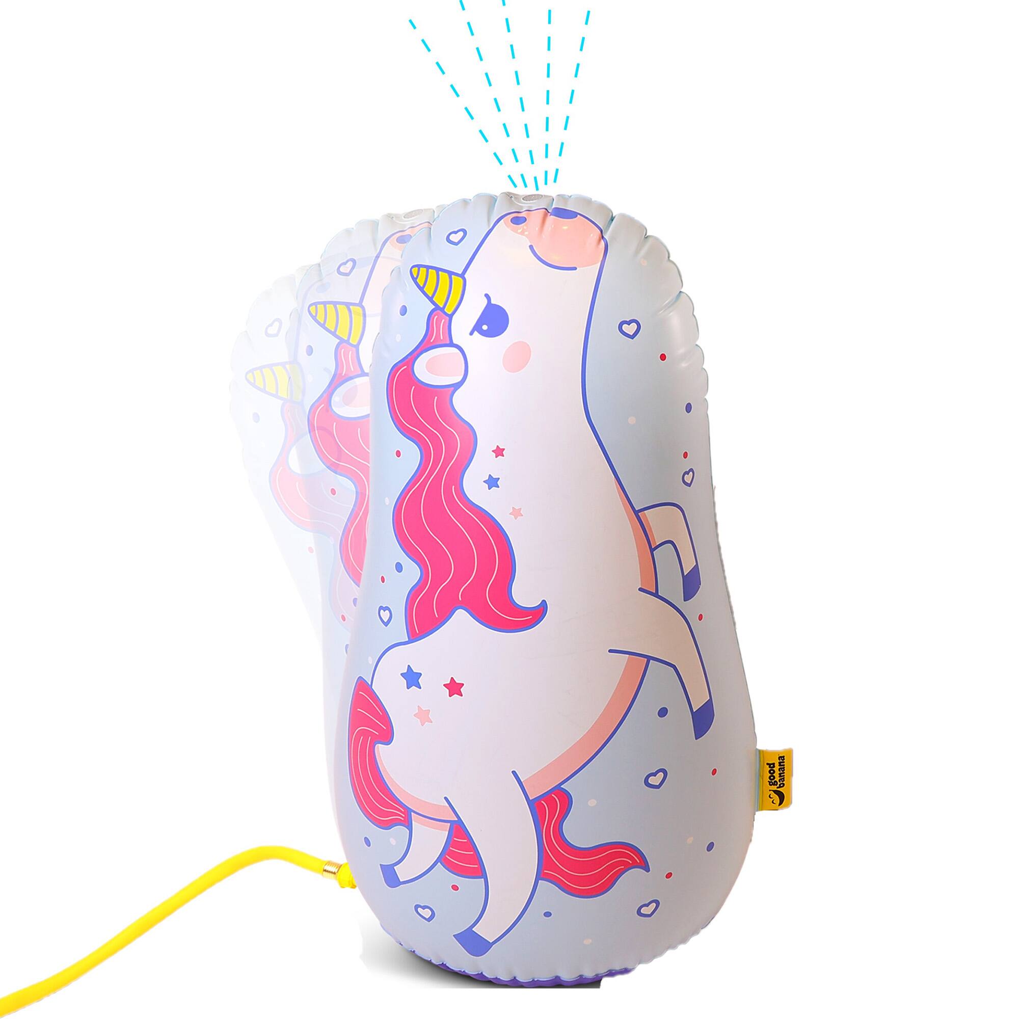 Good Banana&#x2122; Unicorn Wiggle Wobble Splashy Sprinkler
