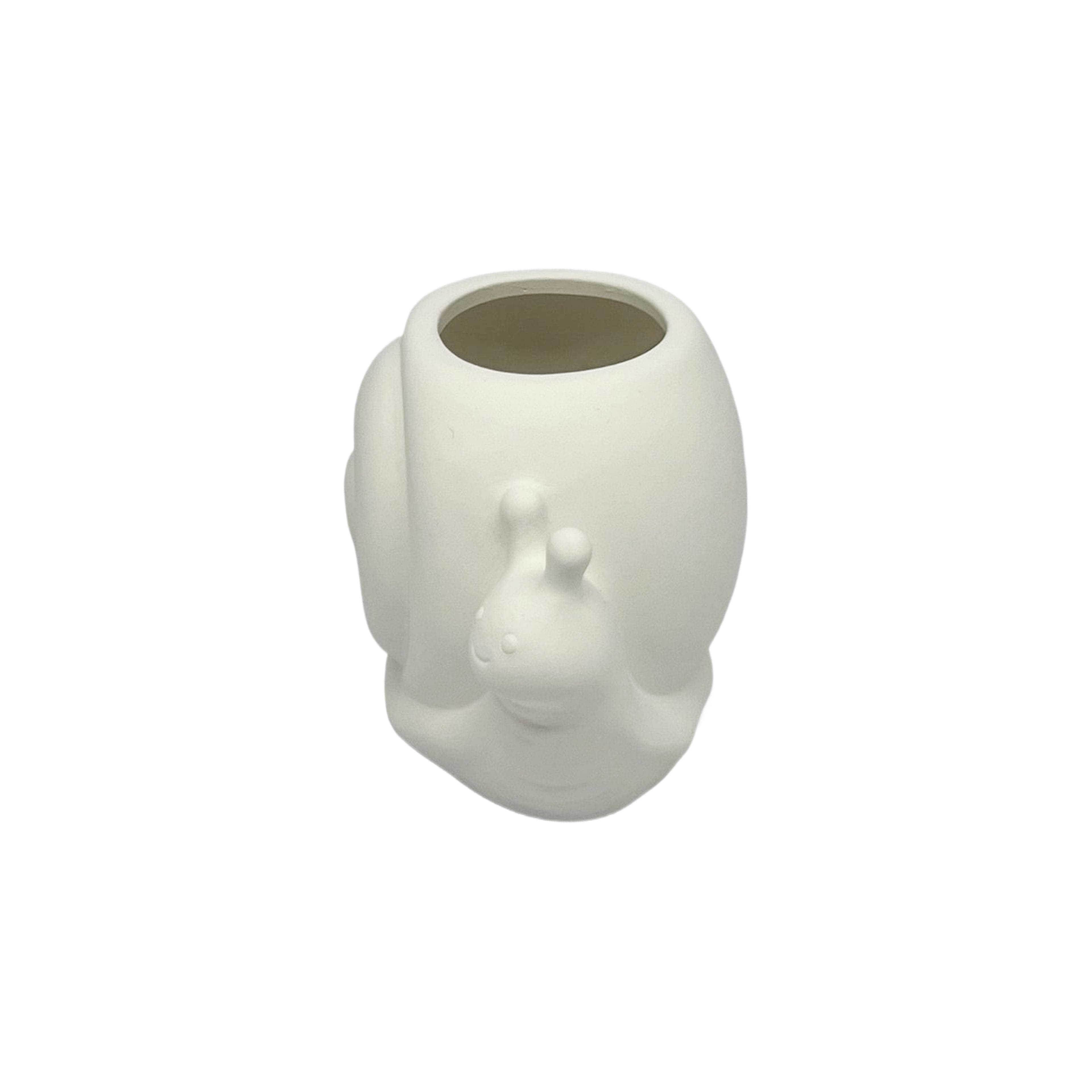 2.75&#x22; Snail Bud Vase DIY Ceramic D&#xE9;cor by Make Market&#xAE;