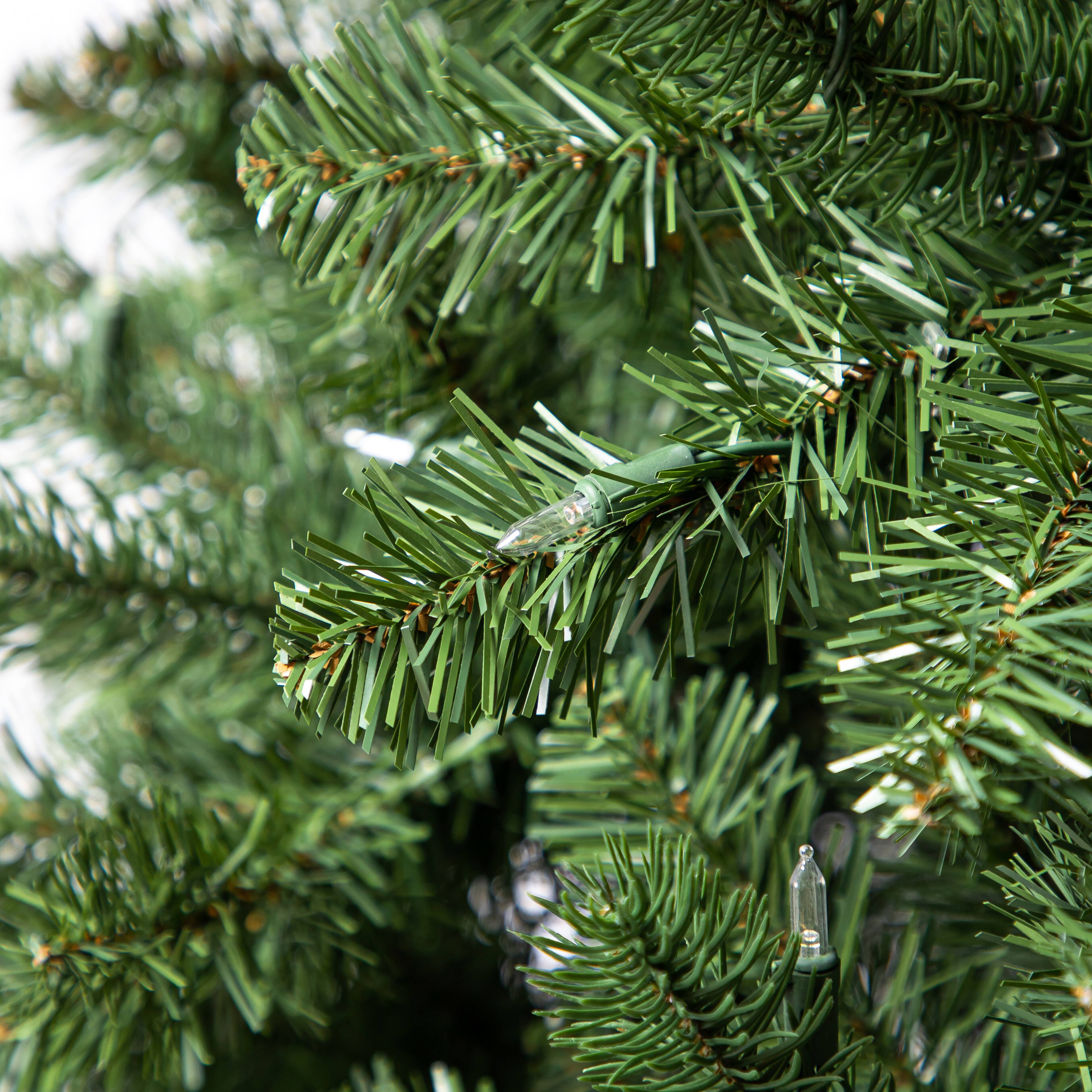 7.5ft. Pre-Lit Whistler Pine Artificial Christmas Tree, Color Changing LED Lights by Ashland&#xAE;