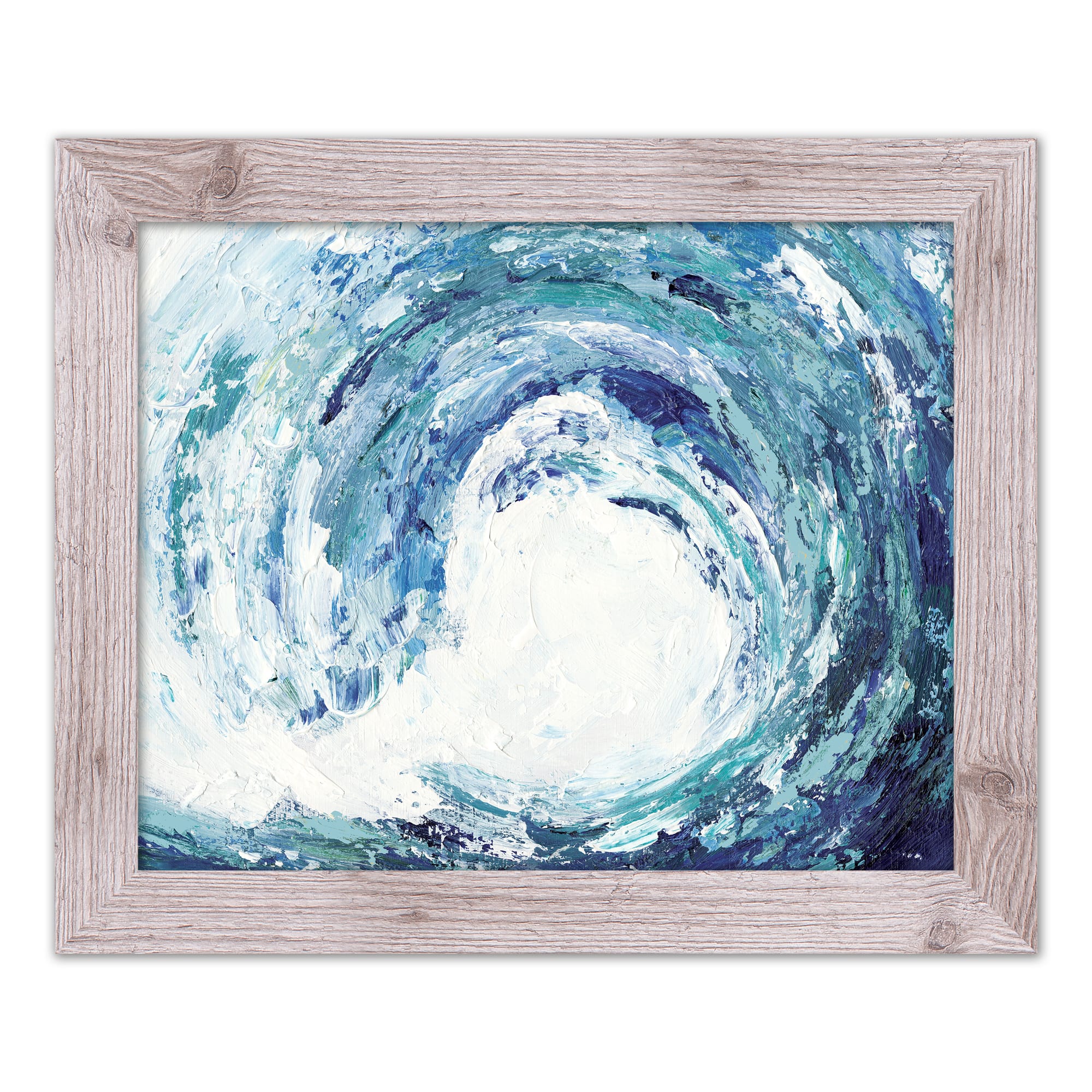Rip Curl Wave Wall Print in Western White Frame