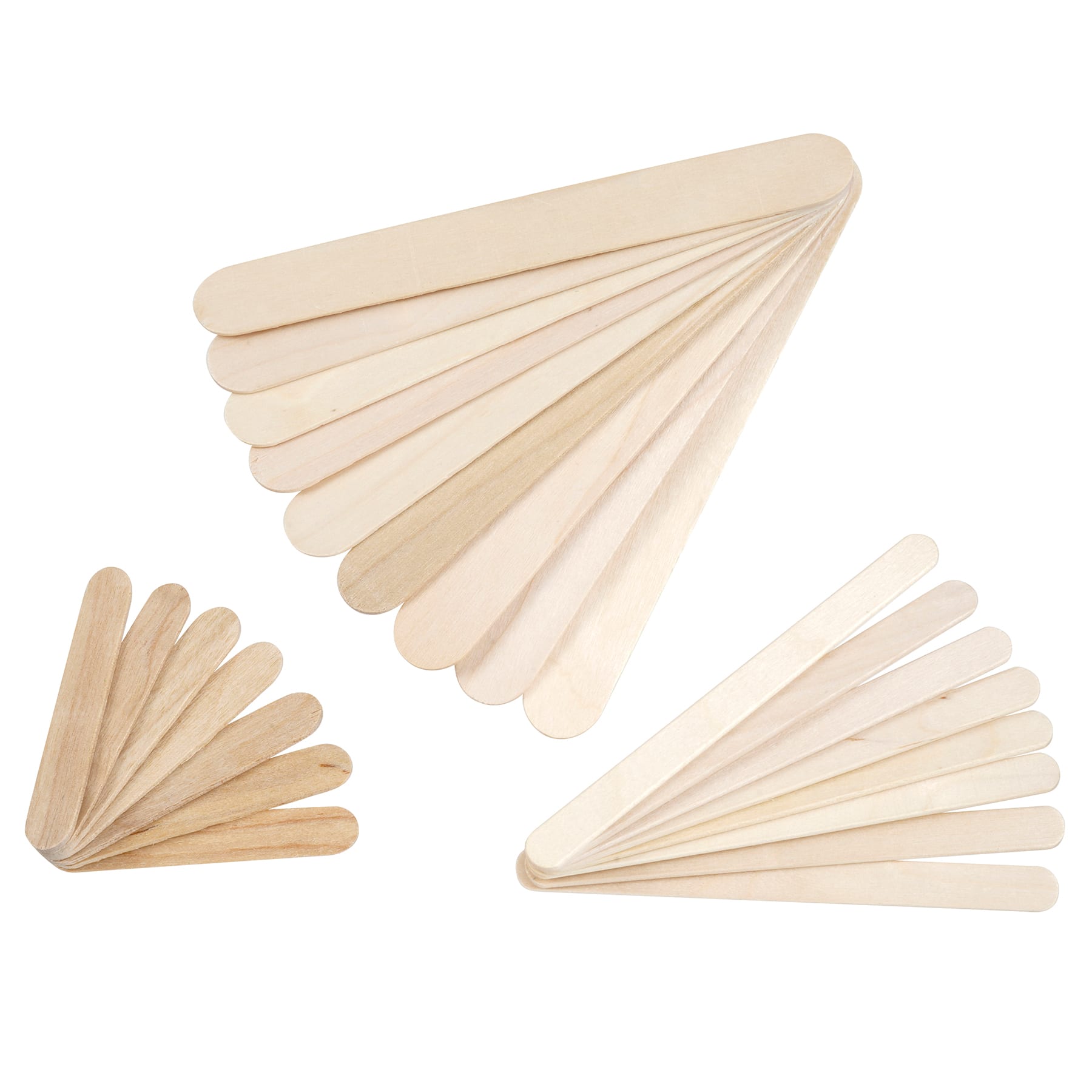 10 Packs: 1,000 ct. (10,000 total) Mixed Craft Sticks by Creatology™