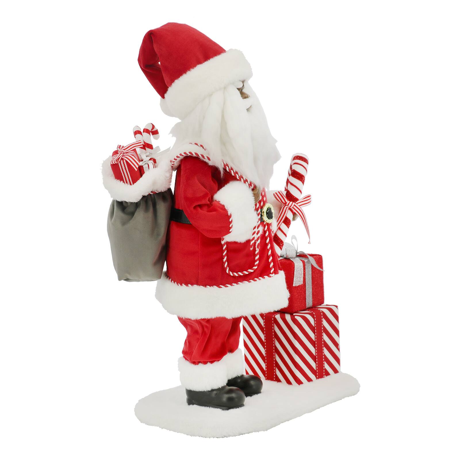 Figurine du p&#xE8;re No&#xEB;l de table avec cadeaux de 53,3&#xA0;cm d&#x2019;Ashland