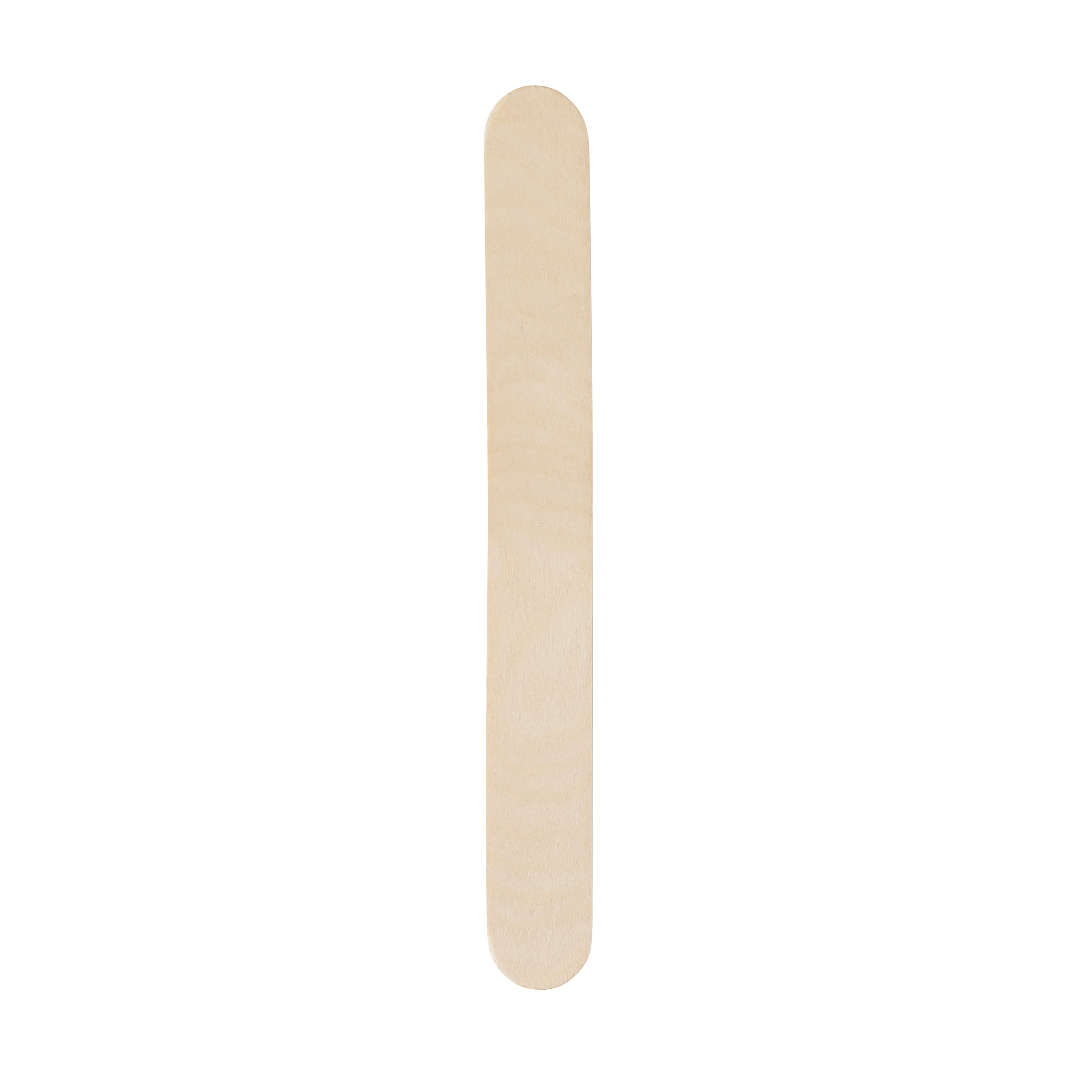 Baker Ross FE332 Natural Wooden Construction Sticks - Pack of 200, Wooden Craft Sticks for Kids Arts and Crafts Projects, Ideal for Wood Craft and Mo