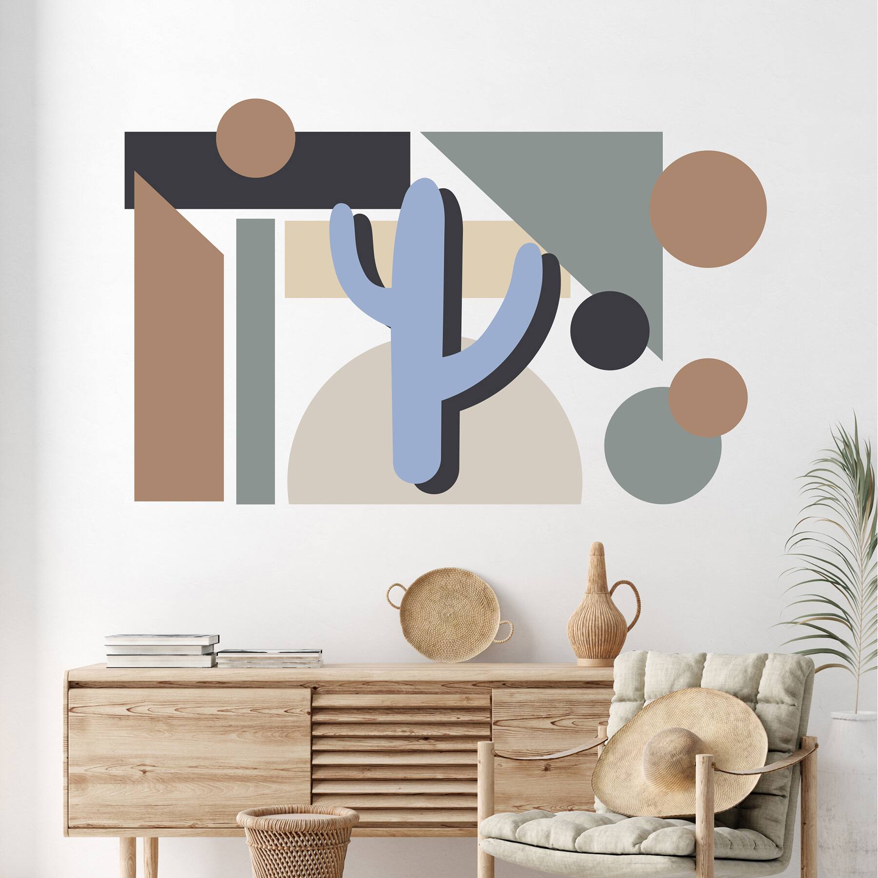 WallPops Very Gay Paint Rancher&#x27;s Dressin&#x27; Modular Mural Peel &#x26; Stick Wall Decals