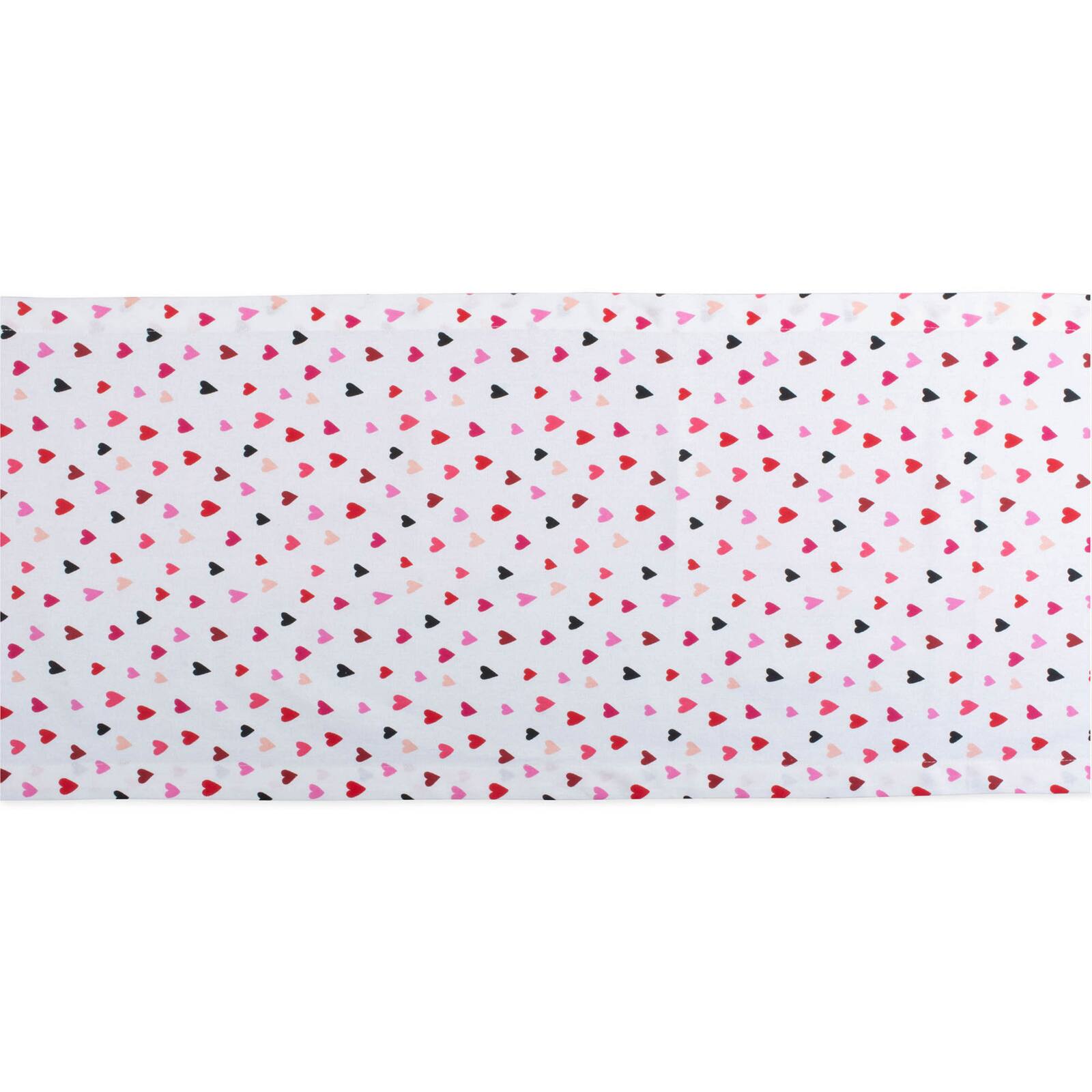 DII® 72" Confetti Hearts Print Table Runner