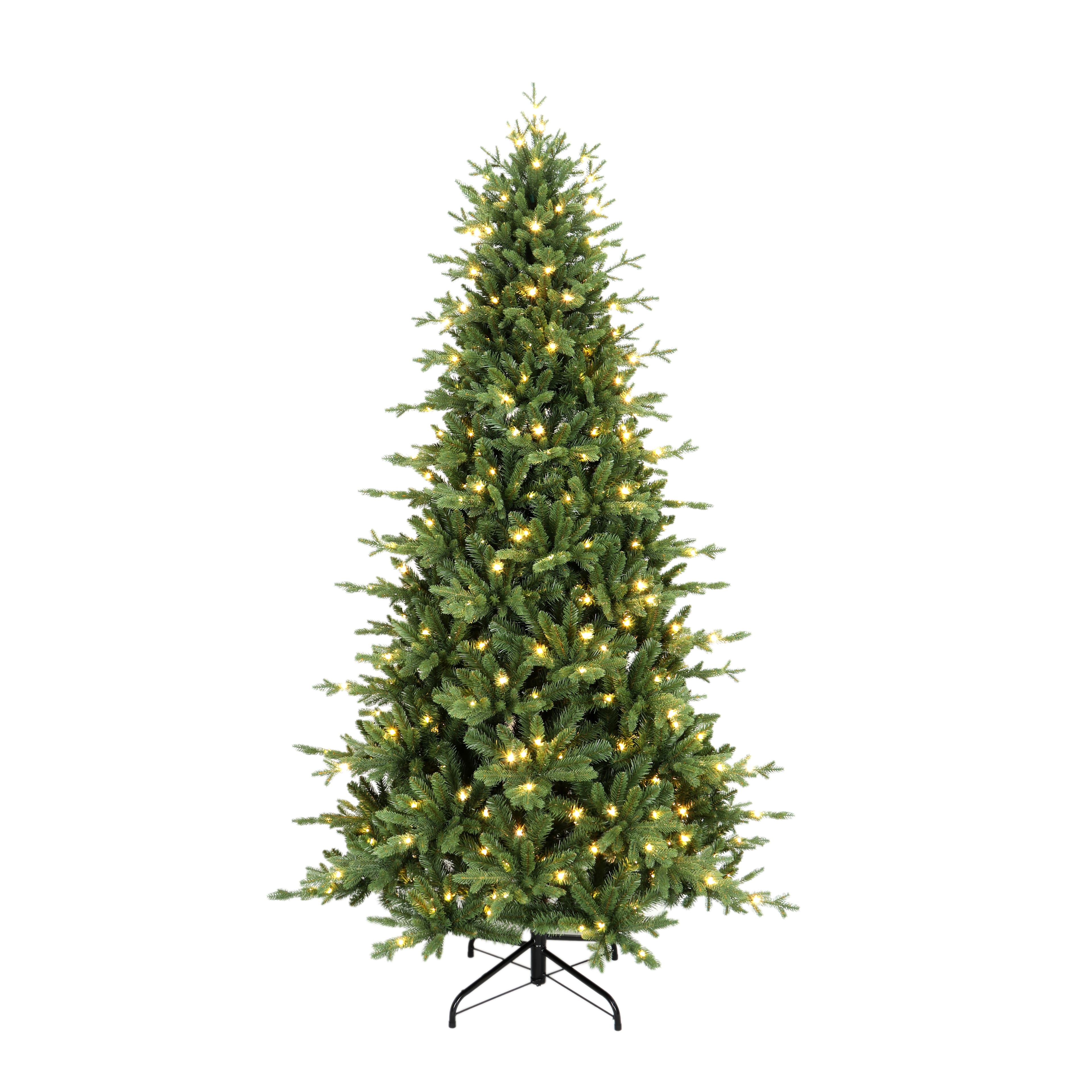 7.5ft. Pre-Lit Bellingham Pine Artificial Christmas Tree, Color Choice Micro LED Lights by Ashland&#xAE;