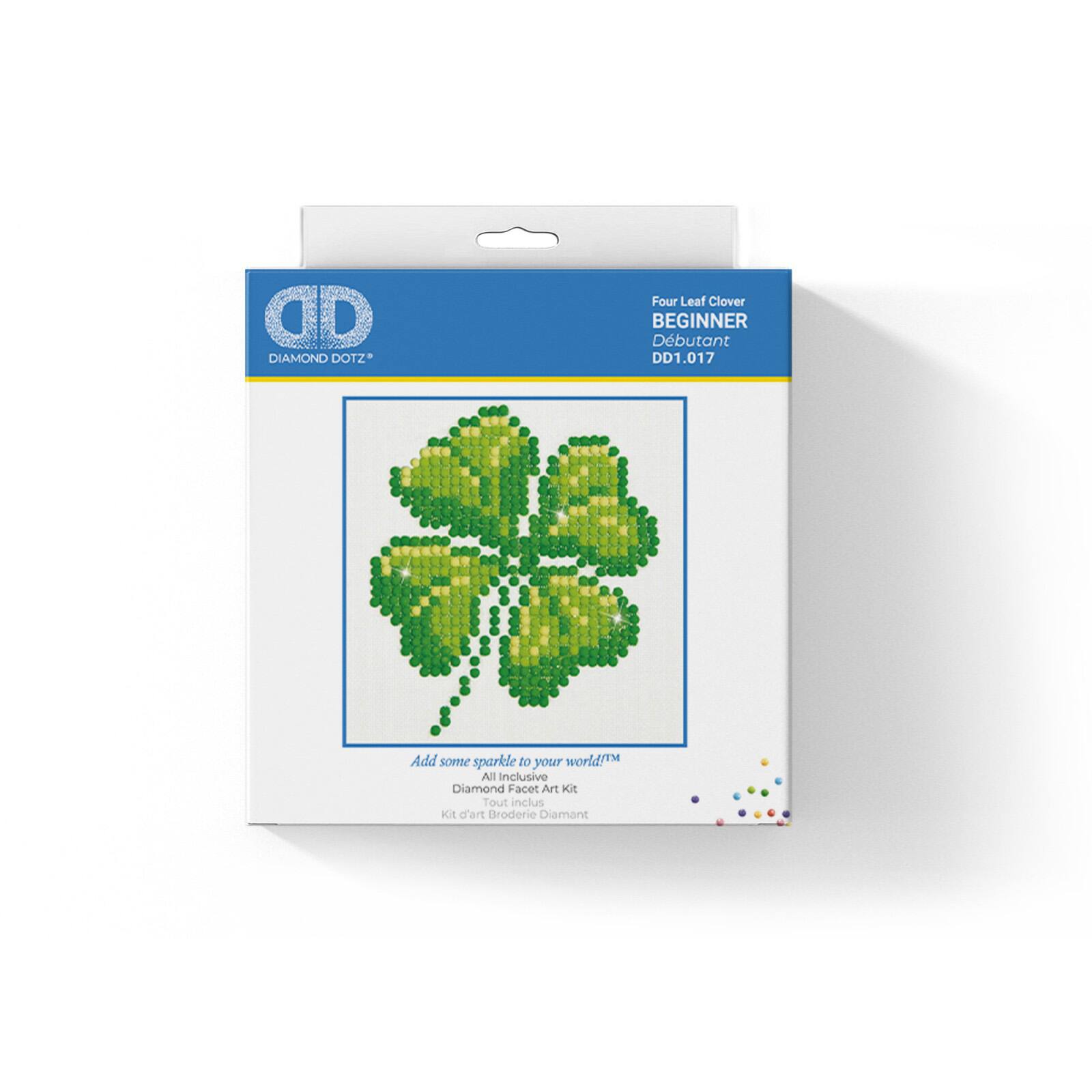 Diamond Dotz&#xAE; Four Leaf Clover Diamond Painting Kit