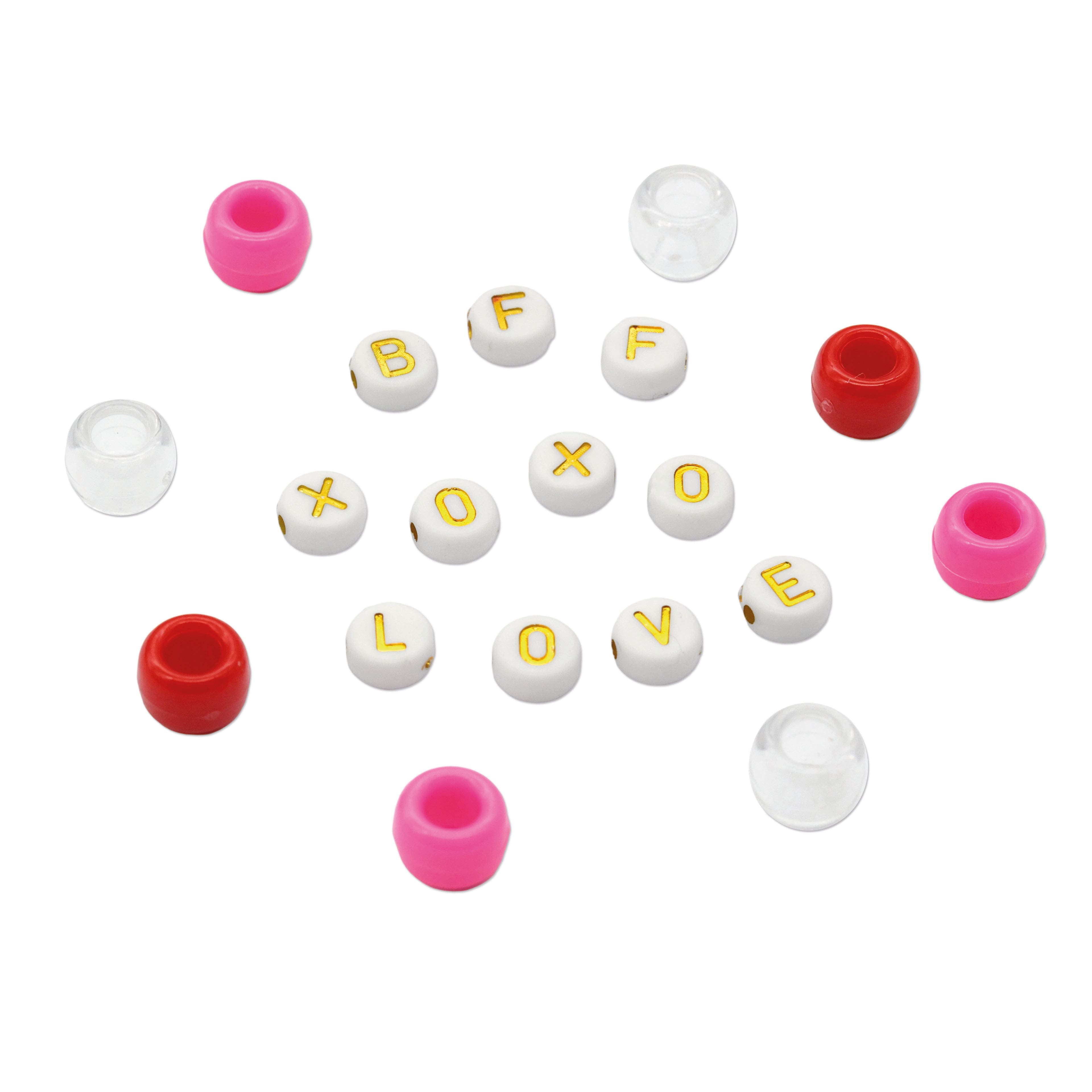 Valentine Pony & Letter Beads by Creatology™