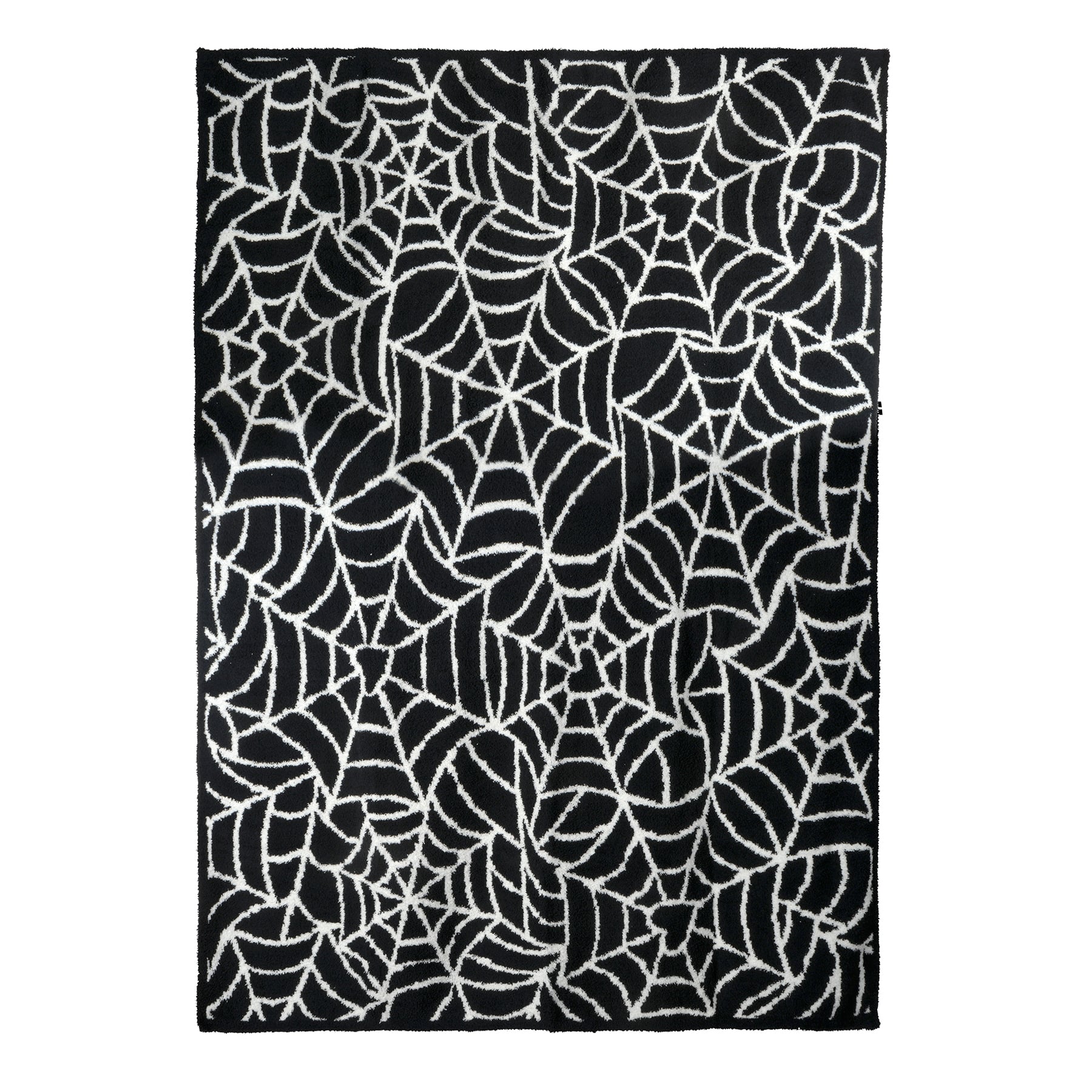 50" x 60" Black Web Throw Blanket by Ashland®