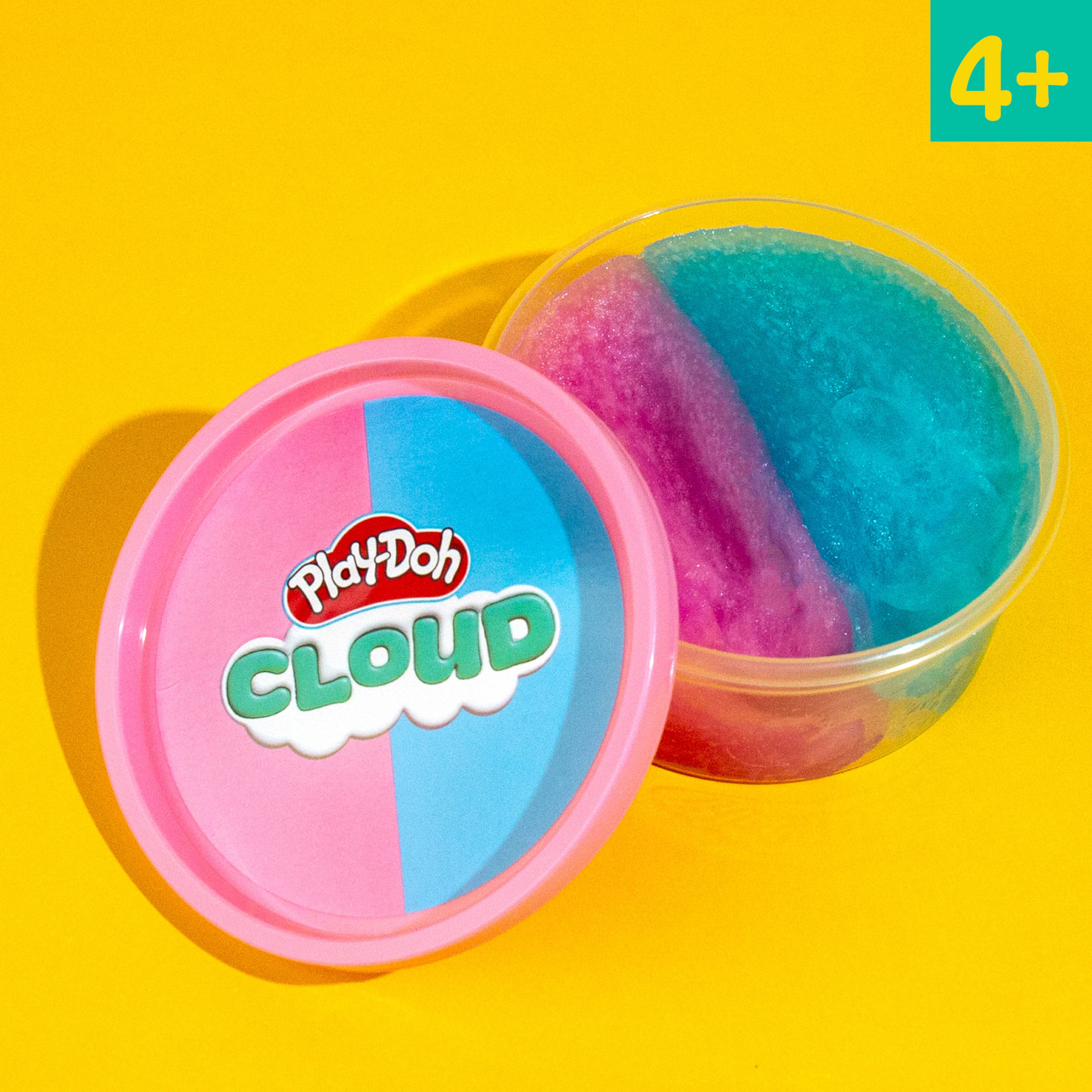 Play-Doh Cloud 2-Color Cotton Candy Scented Compounds, 2ct.