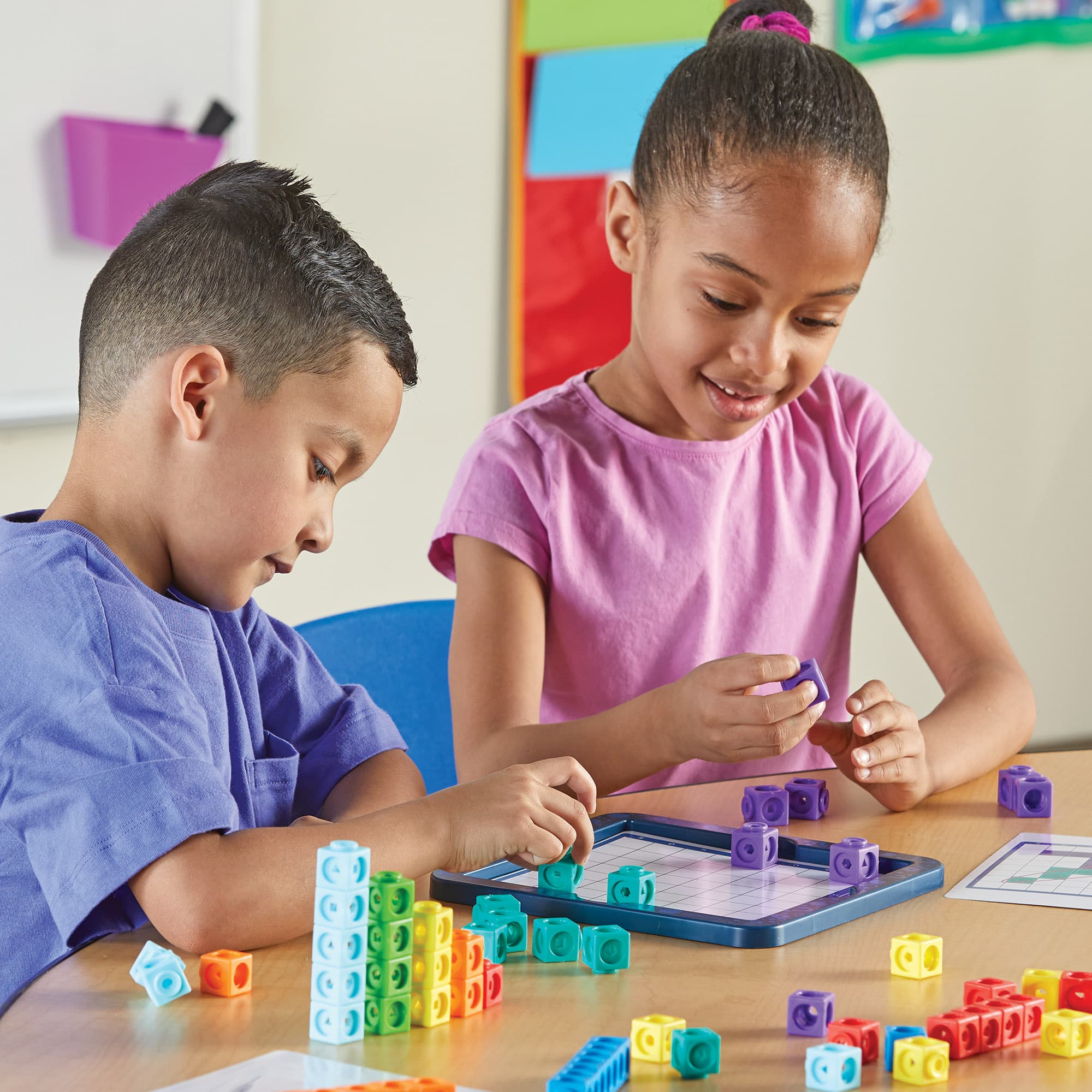 Learning Resources Mathlink Cubes Brain Games Pack