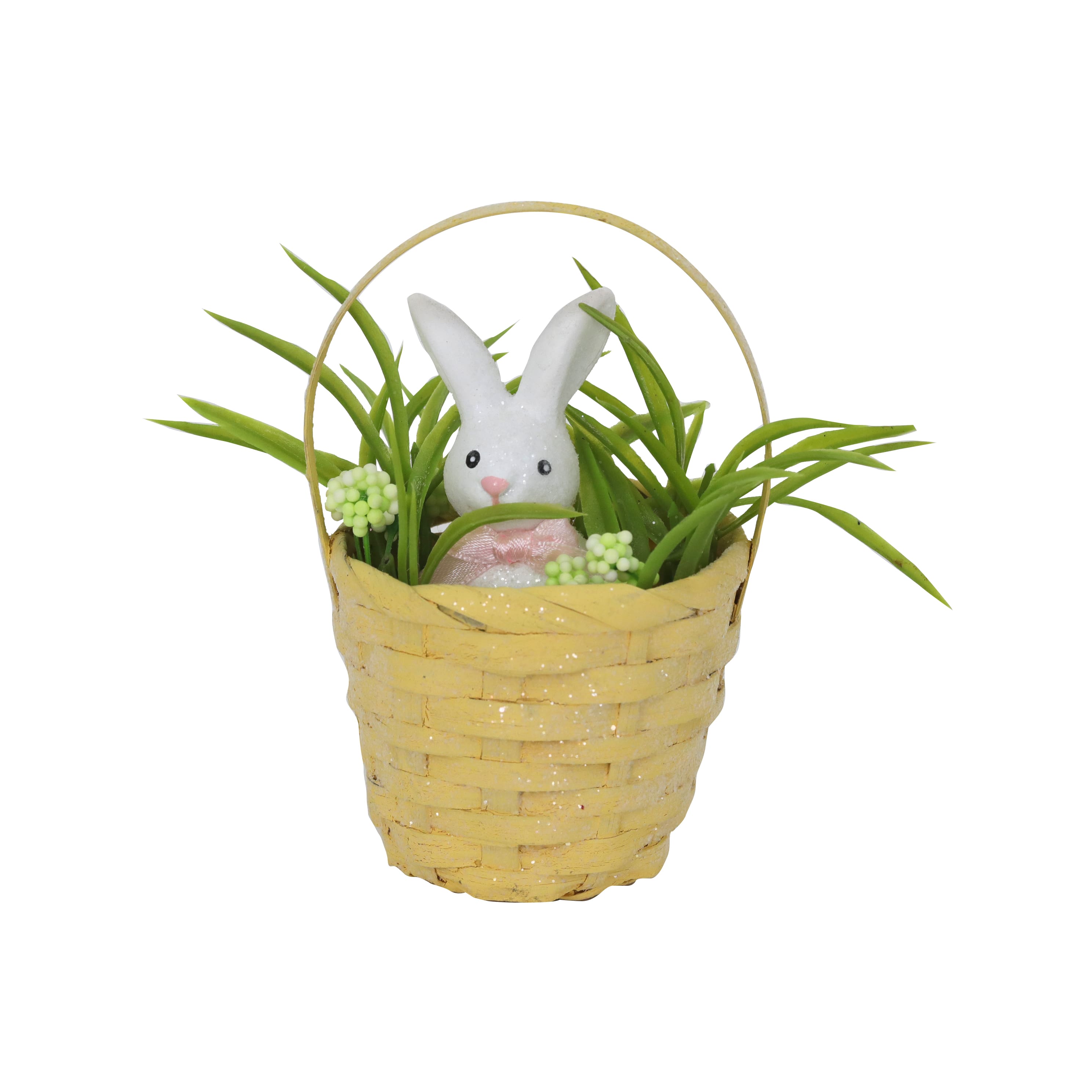 Assorted 4&#x22; Bunny Basket Tabletop Accent, 1pc. by Ashland&#xAE;